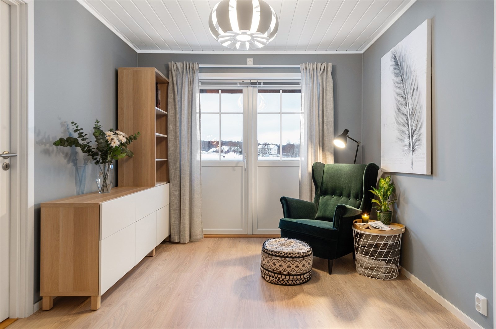 Her er det flere innredningsmuligheter og bruksmuligheter etter egne ønsker. Galleribilde