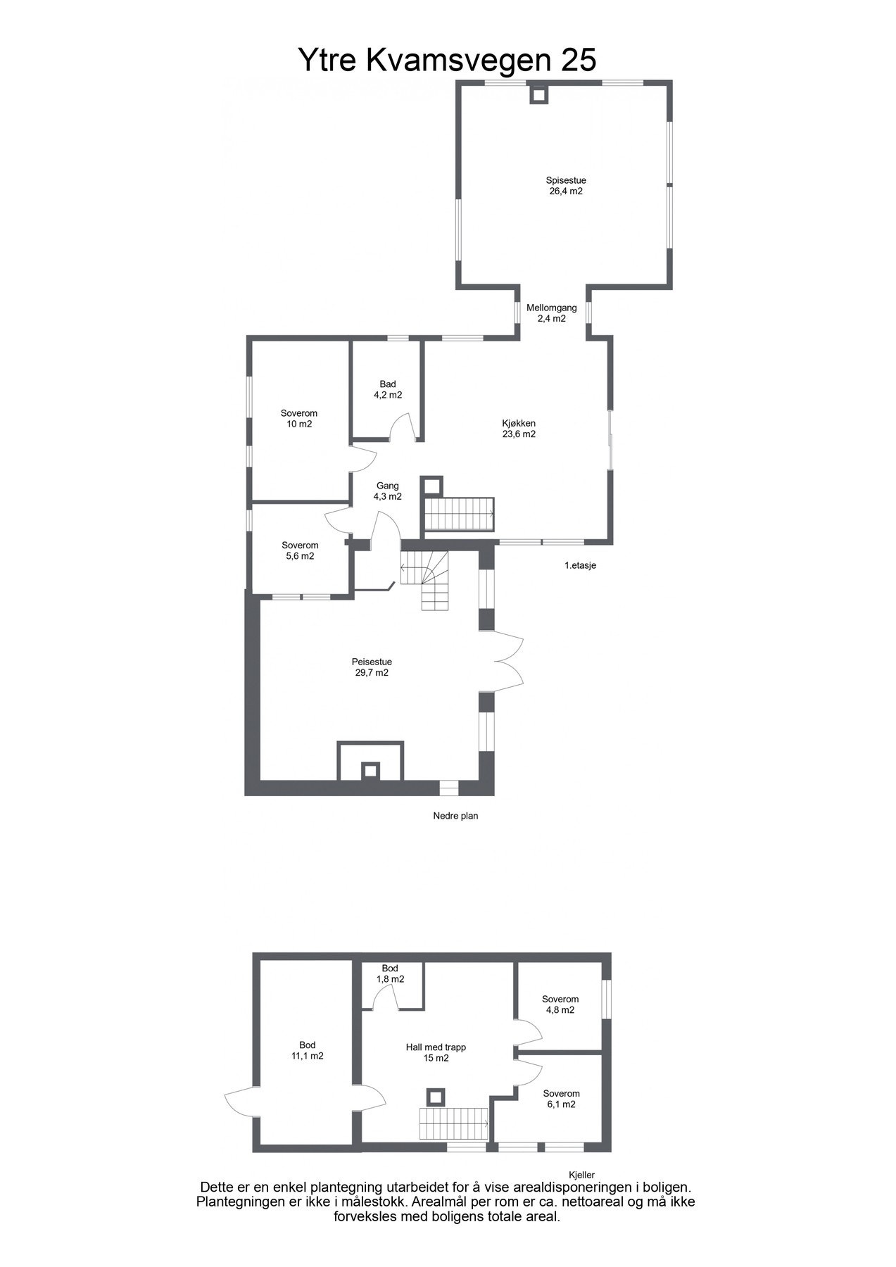 Planskisse. Galleribilde