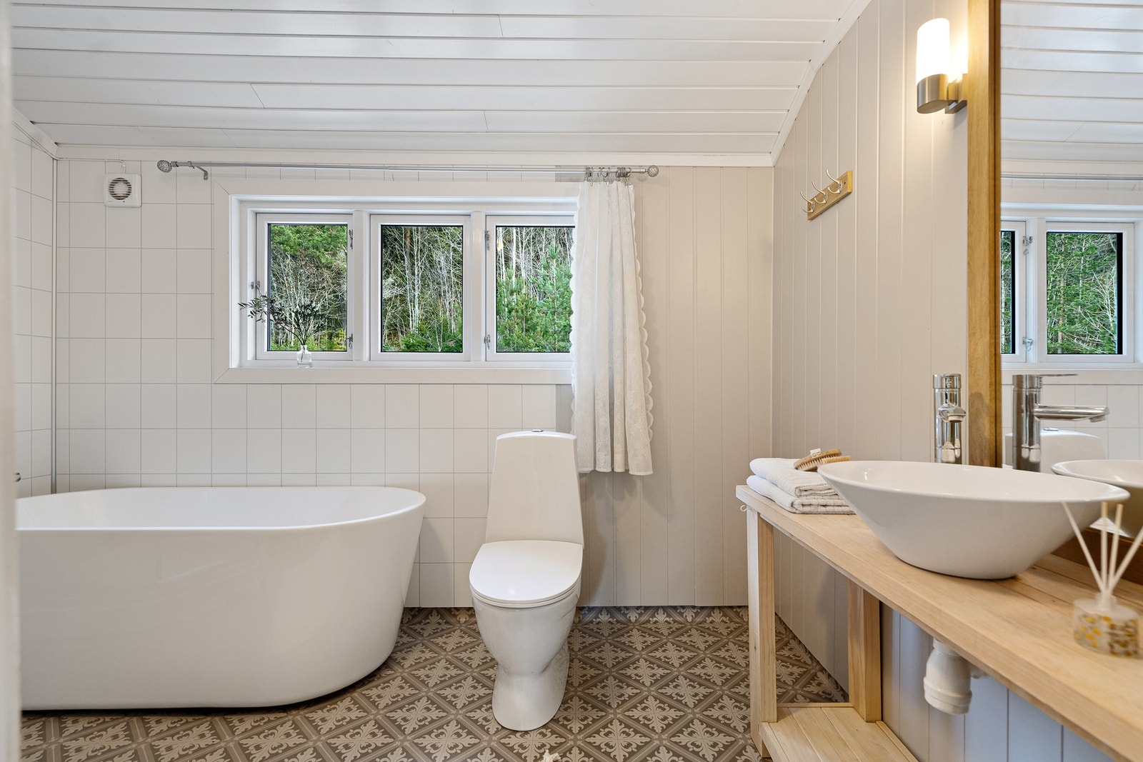 Det er varmekabler i gulvet Galleribilde