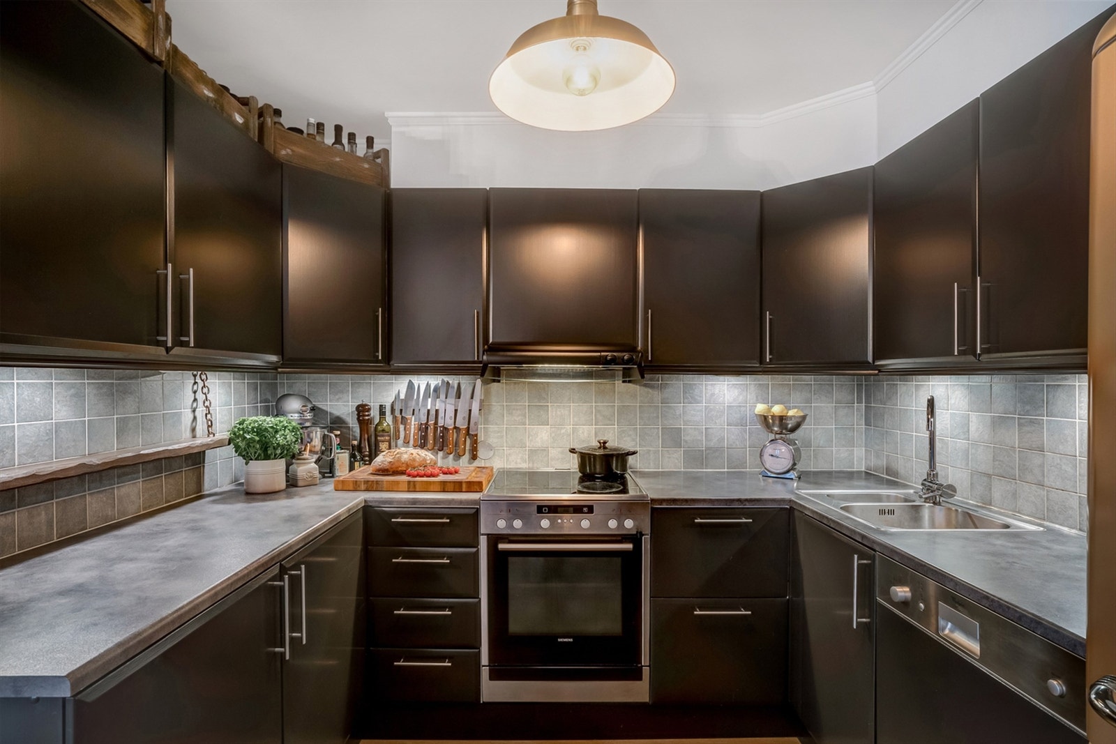 Kjøkken. Galleribilde