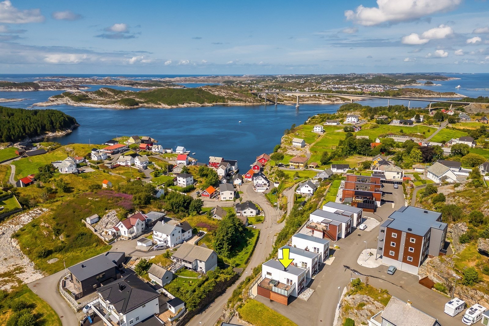 Dronefoto Galleribilde