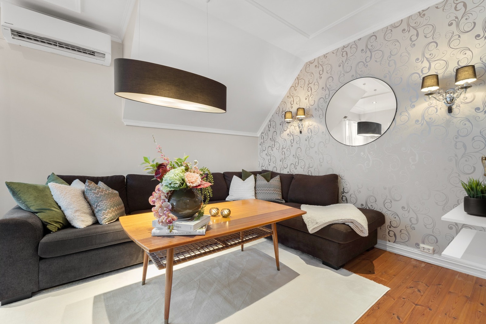 Varmepumpe/aircondition i stuen Galleribilde