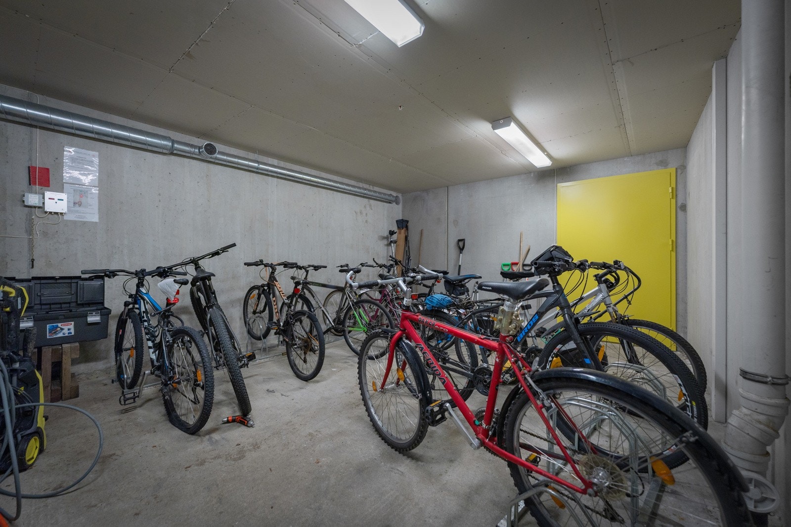 Felles sykkelbod i borettslaget Galleribilde