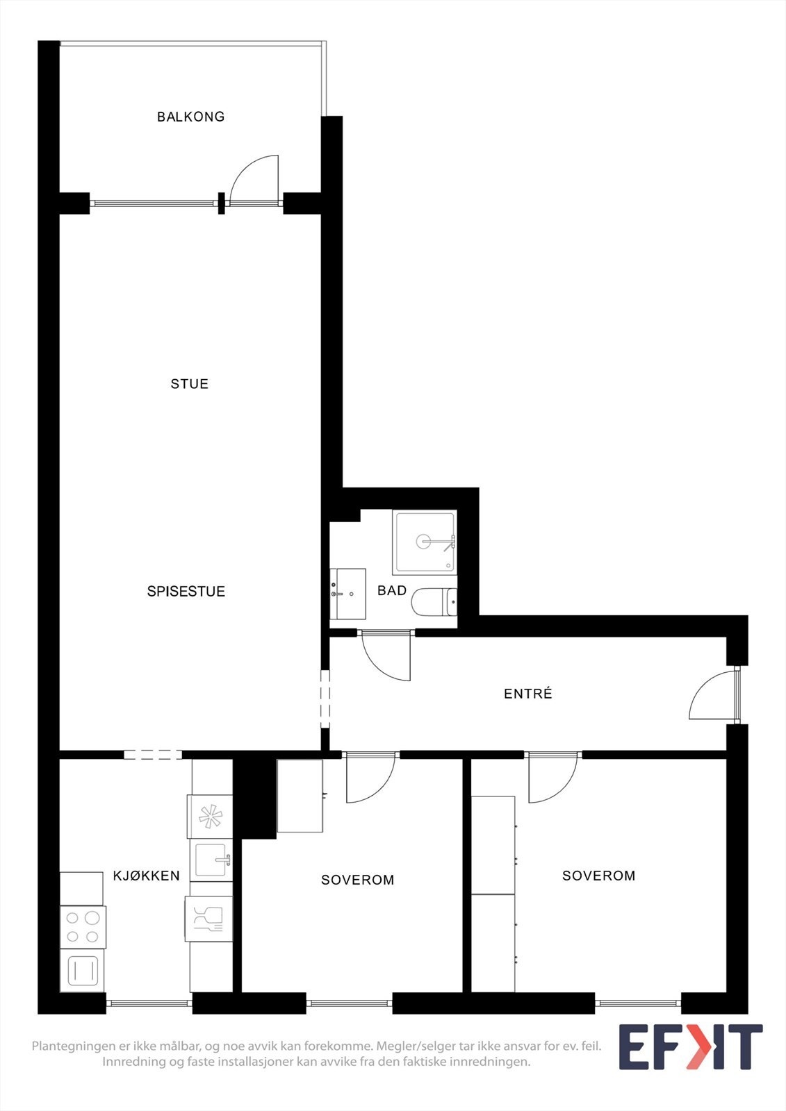 Plantegning Galleribilde