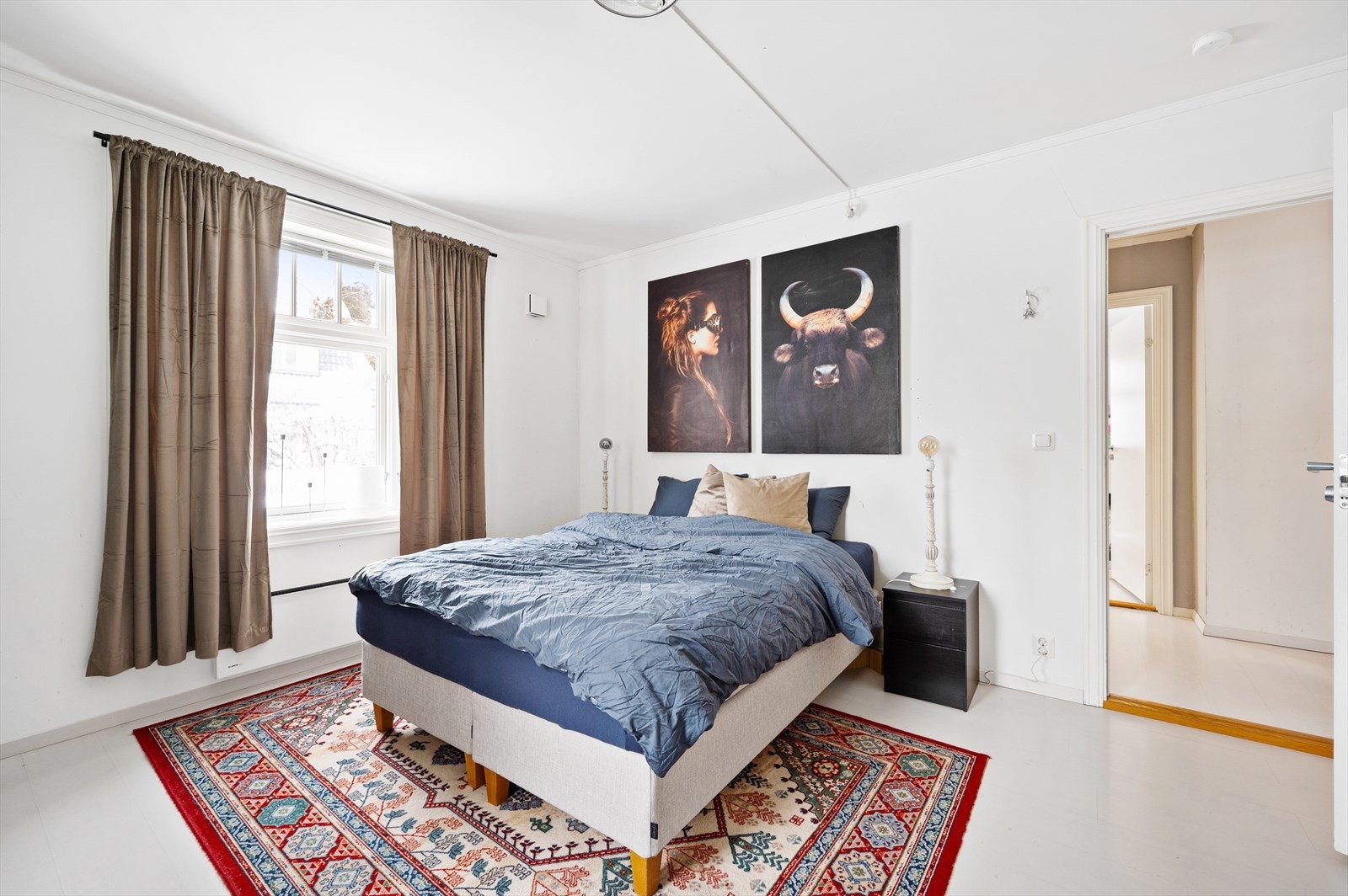 Boligen har 4 gode soverom i 1 etg. Galleribilde