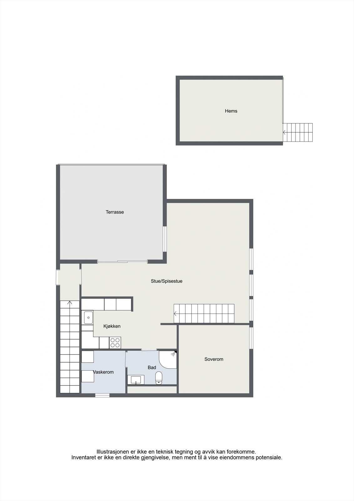 Plantegning Galleribilde
