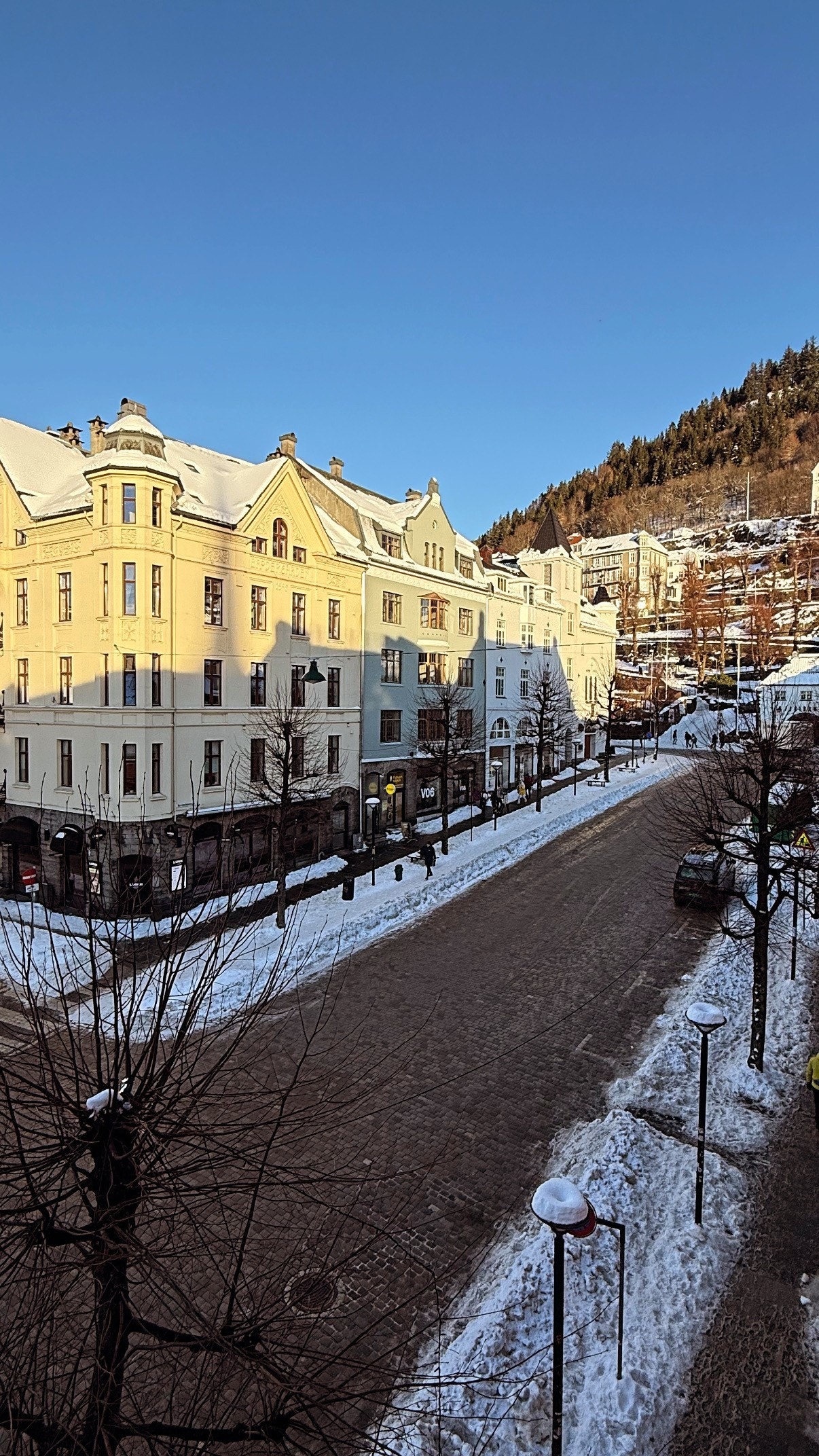 Utsikt fra lokalet Galleribilde