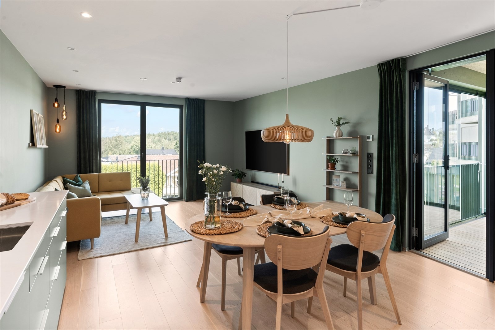 Velkommen til Solbergveien 1C - En lekker 3-roms selveierleilighet i 3. etasje Galleribilde