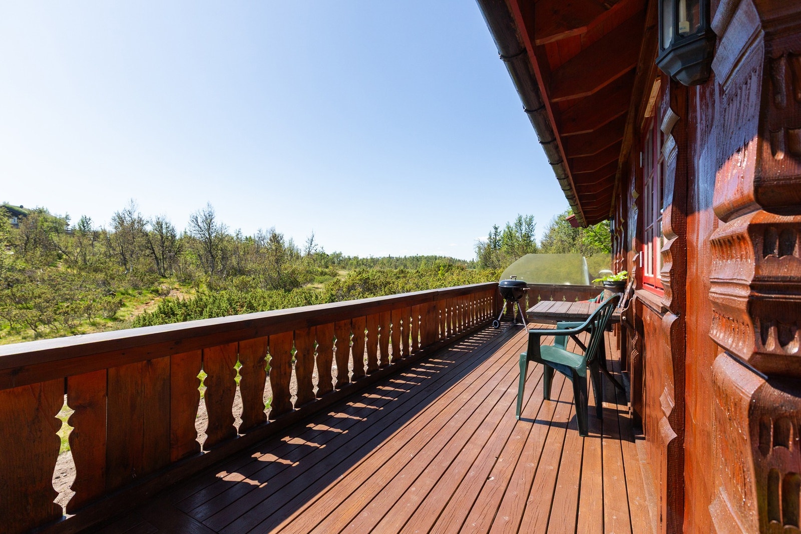 Plass til å utemøbler Galleribilde