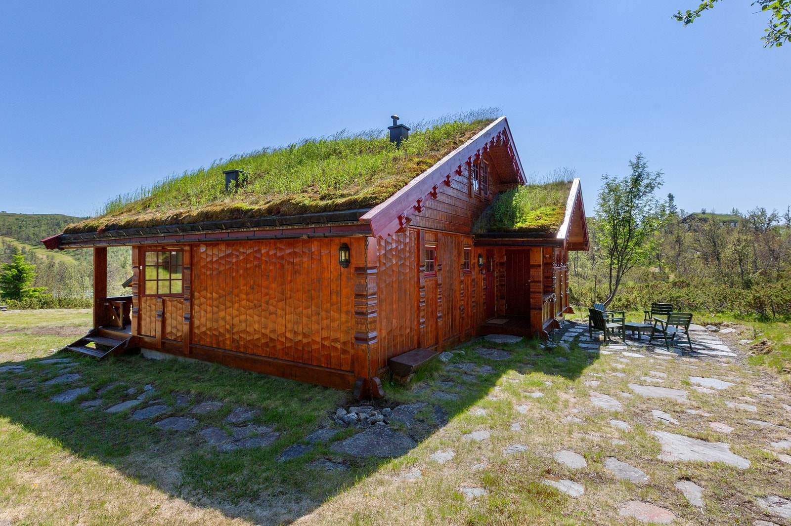 Herfra får du vidstrakt og flott natur, samt milevis med skiløyper og variert turterreng Galleribilde