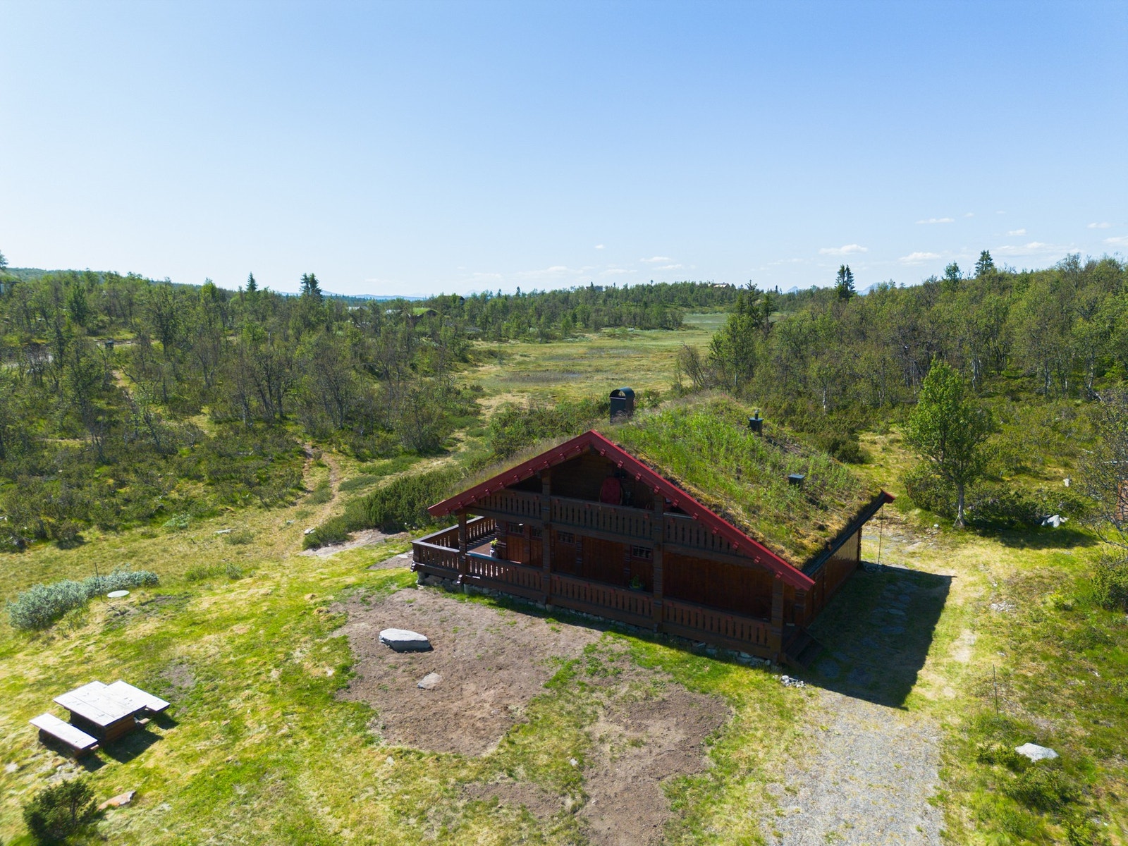 Her er det både åpne vidder, flott fjell og vakre vann! Galleribilde