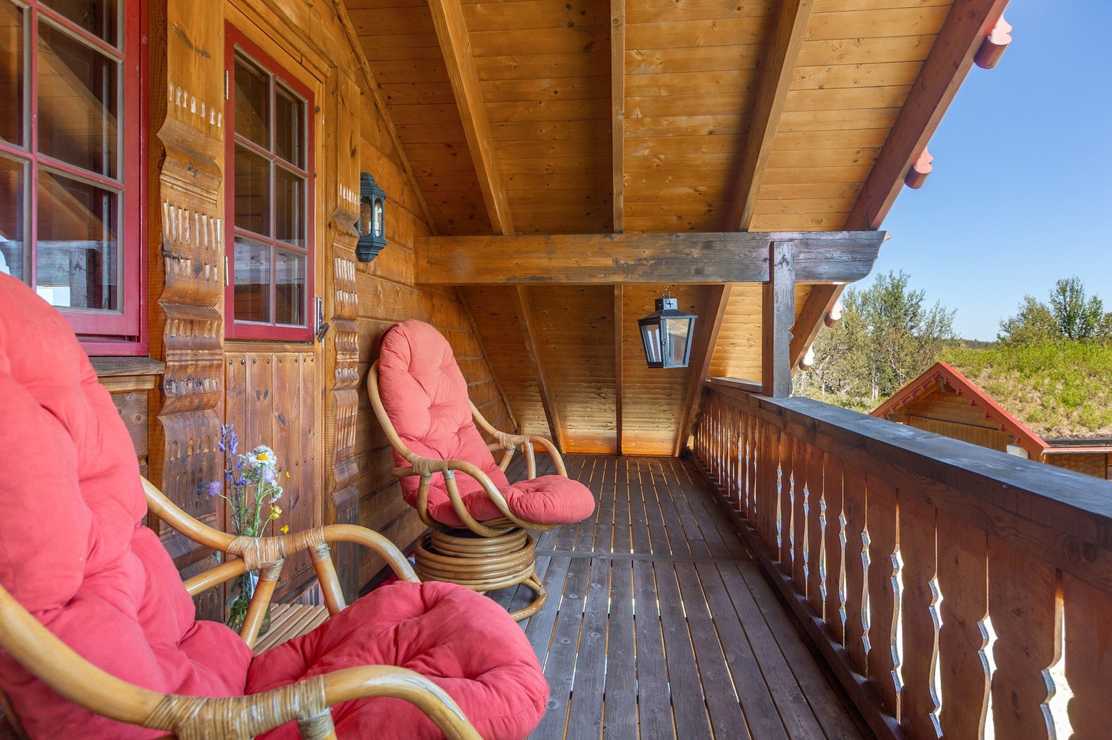 Overbygget terrasse Galleribilde