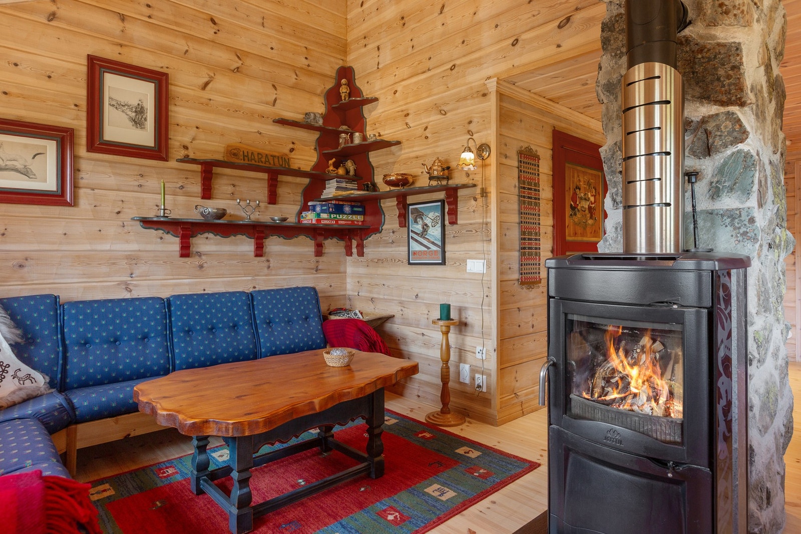 Peisovn bidrar til kos og ekstra varme Galleribilde