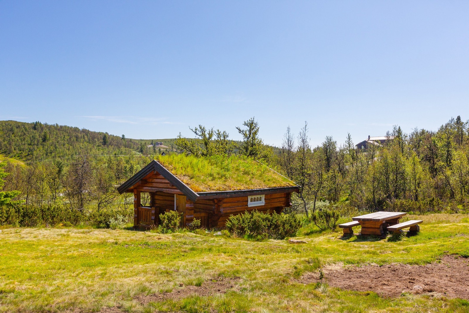 Området kan by på vakker natur og flott turterreng, det er lett å skjønne hvorfor dette er et attraktivt hytteområde! Galleribilde