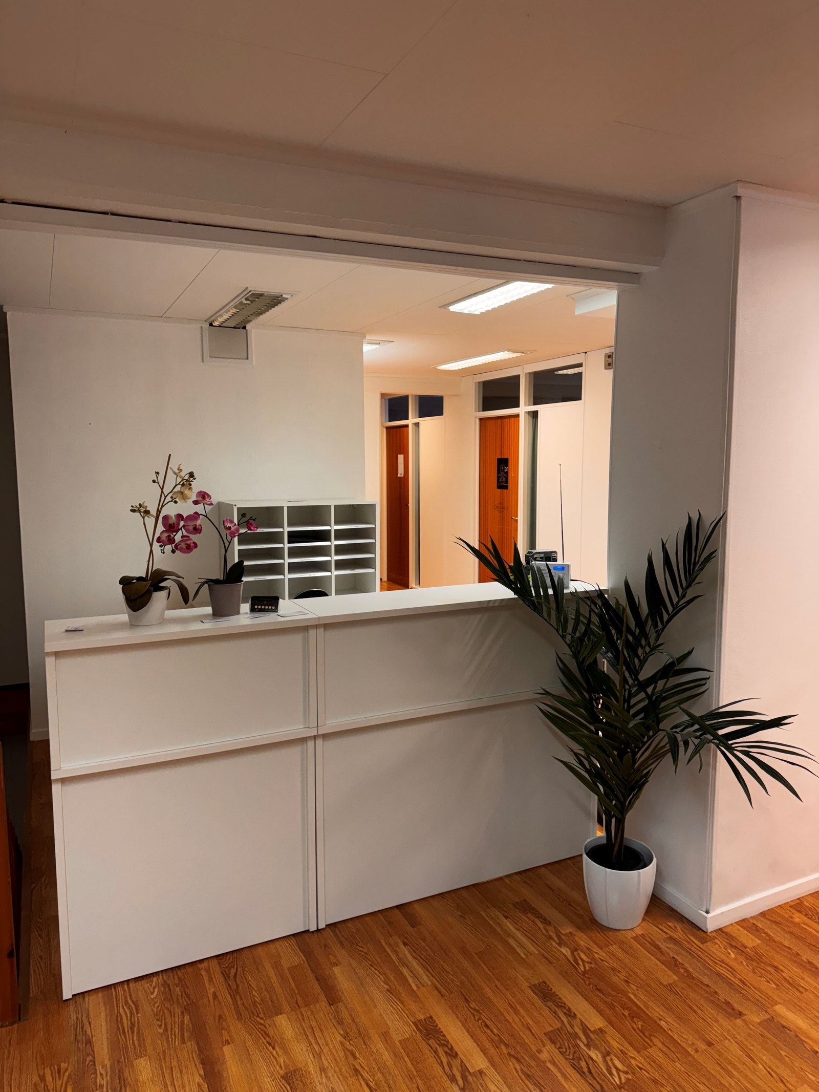 Felles resepsjon. Galleribilde