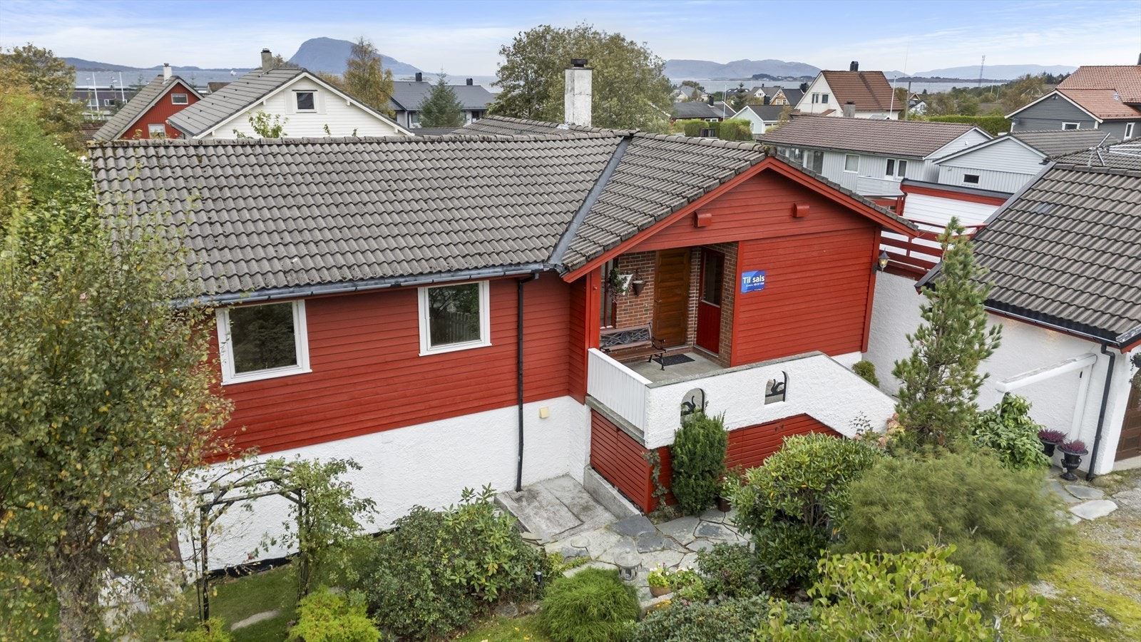 Hyggelig inngangsparti til hovuddelen Galleribilde