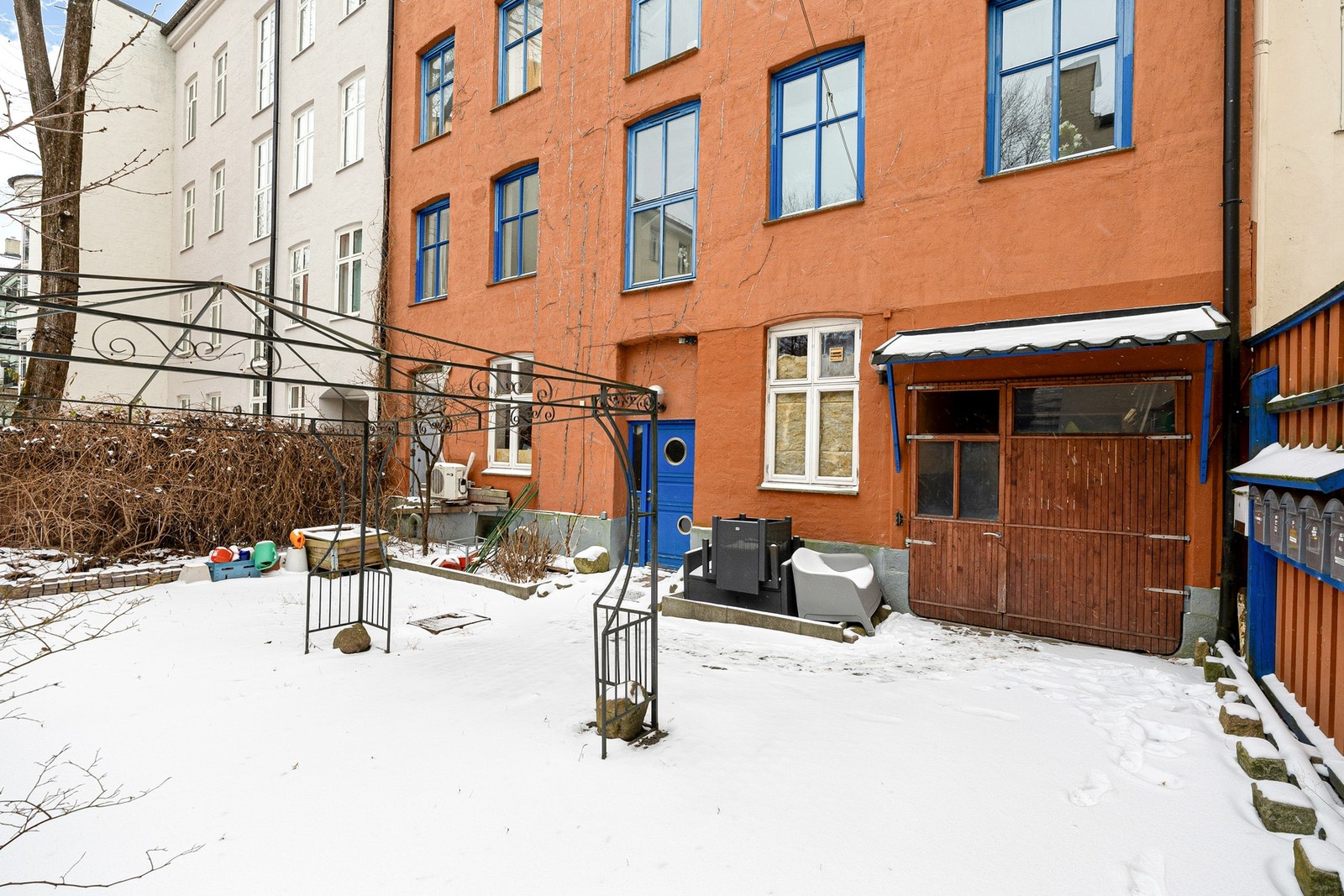 Andelen disponerer kjellerbod på 4 m² på fellesareal. Galleribilde