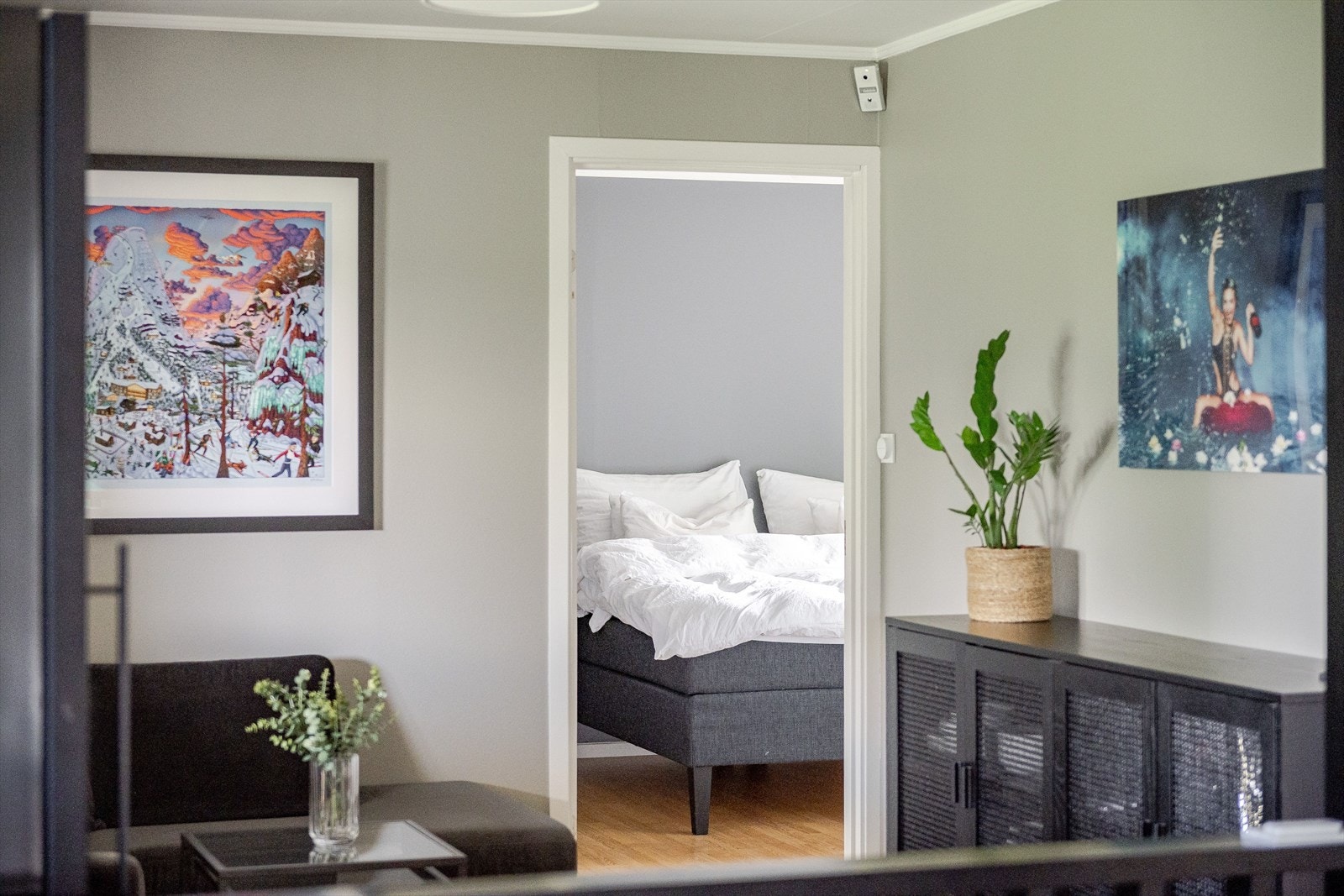 Boligen er i dag innredet med totalt 3
soverom. Galleribilde