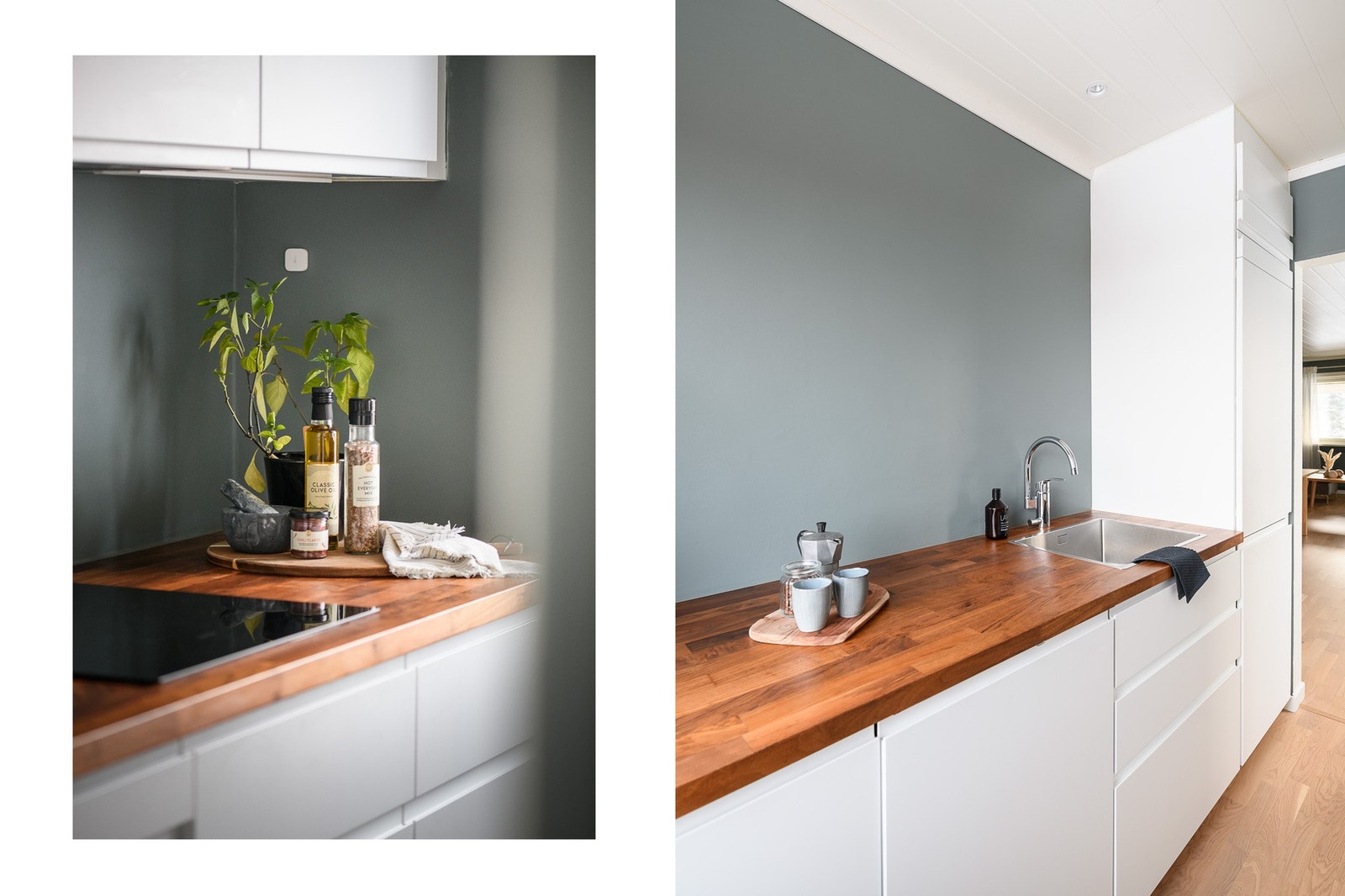 Her er det godt med skap- og benkeplass. Galleribilde