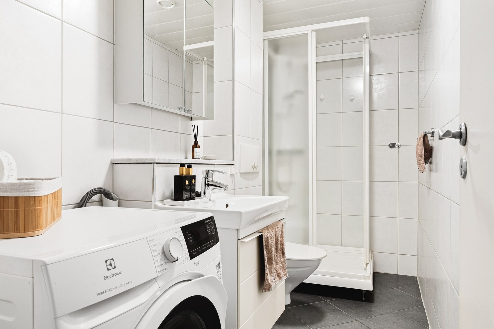 Fint helfliset bad på 4,2 kvm. Galleribilde