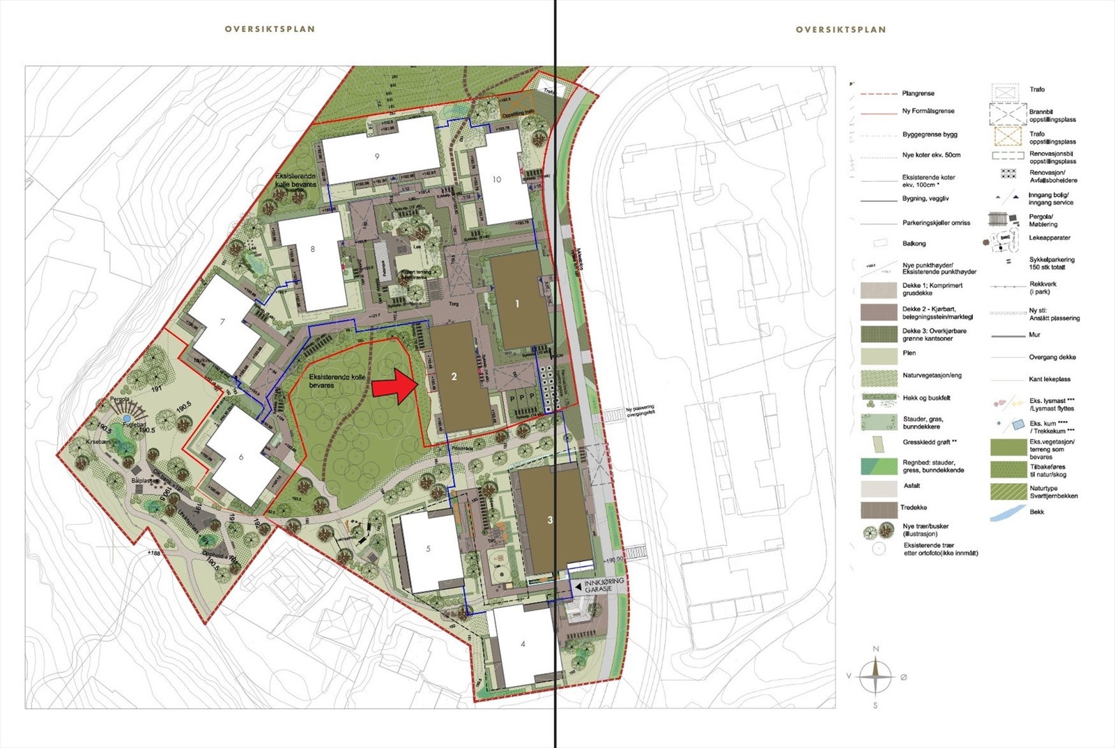 Illustrasjon | Utomhusplan. Avvik kan forekomme. Galleribilde