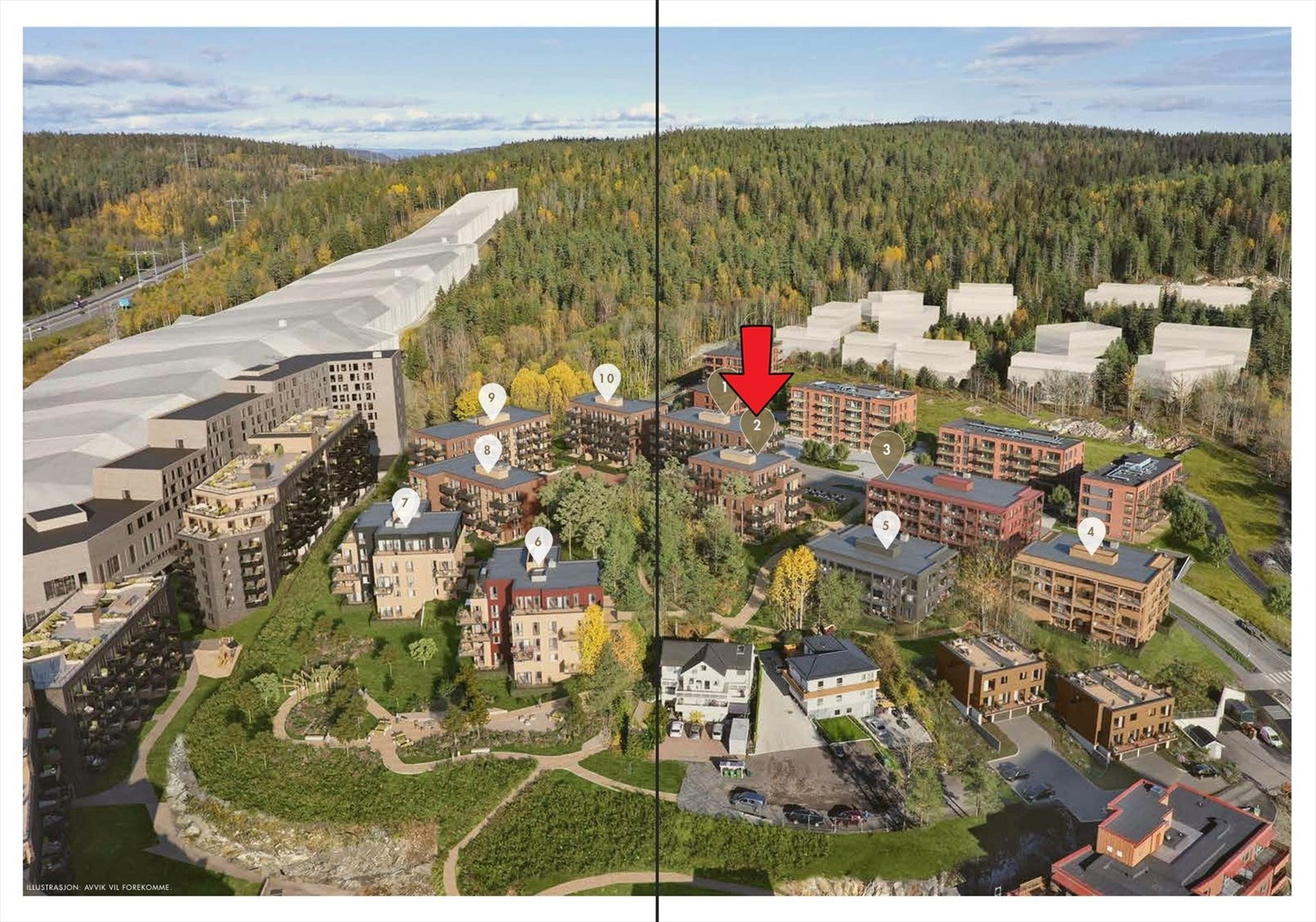 Illustrasjon | Oversikt over prosjektet. Galleribilde