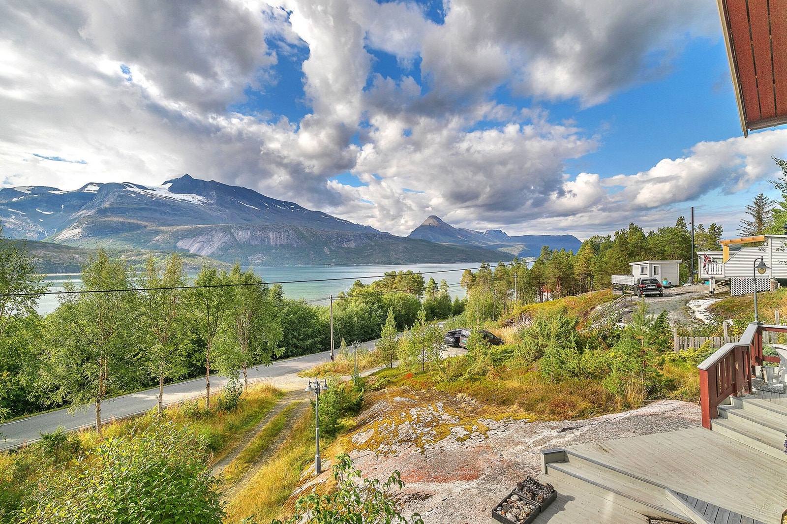 Utsikt fra stuen Galleribilde