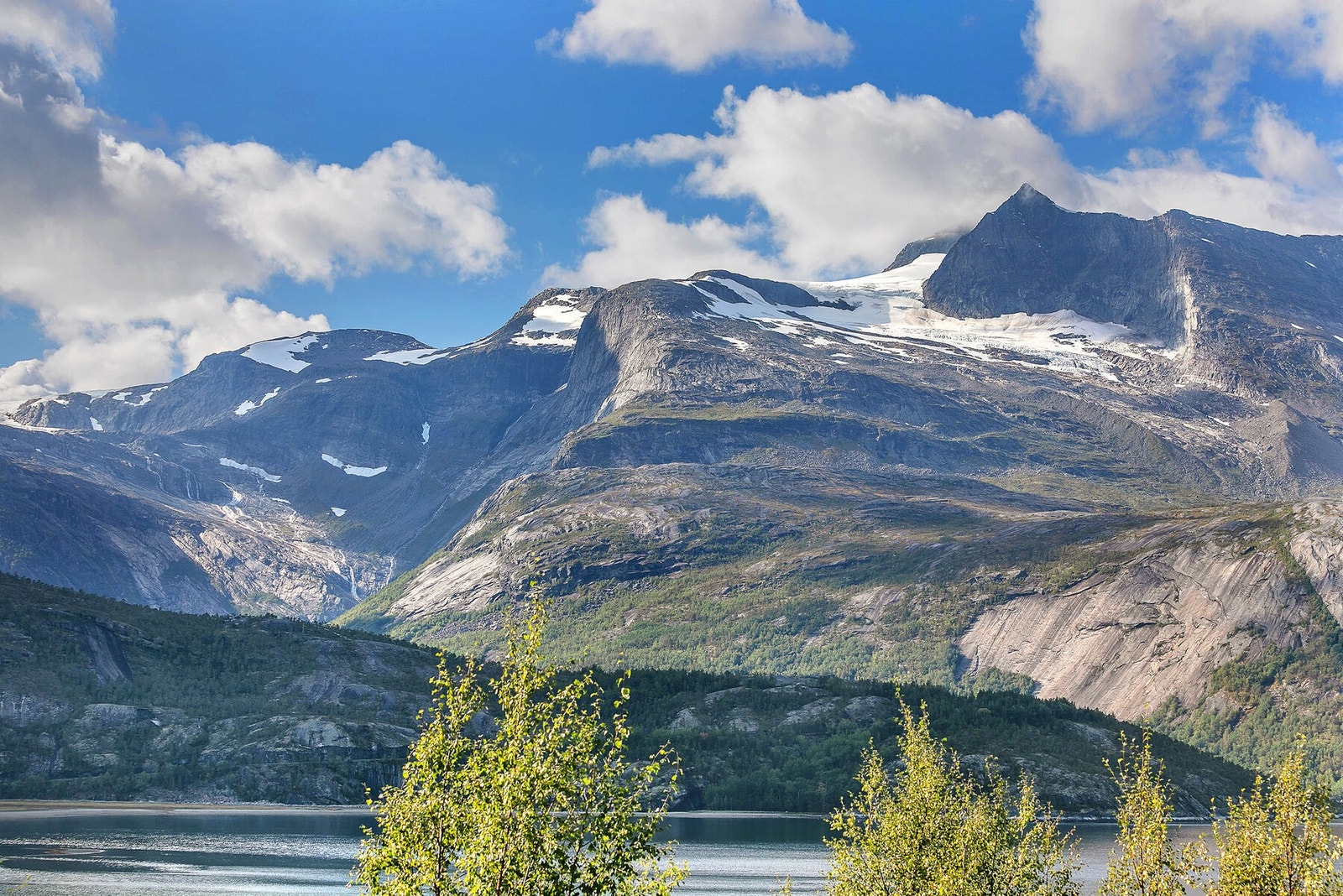 Spektakulær utsikt fra terrassen Galleribilde