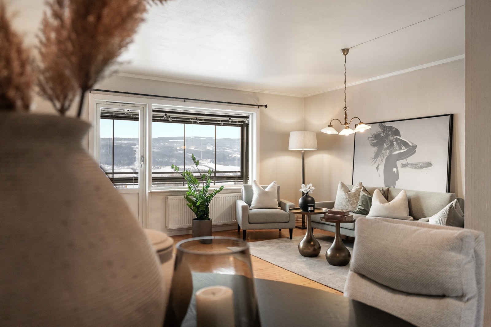 Fra stuen er det flott utsikt Galleribilde