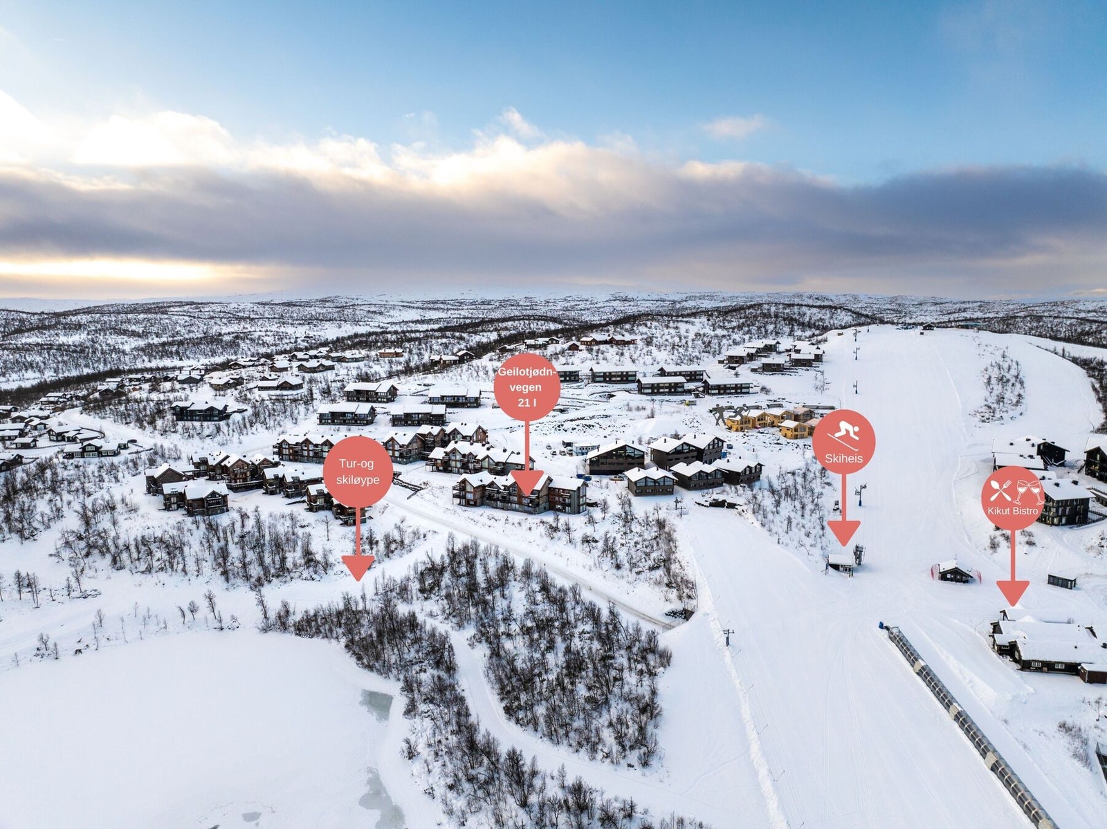 Velkommen til Geilotjødnvegen 21i, leilighet D2-4 (Foto Pål Harald Uthus) Galleribilde
