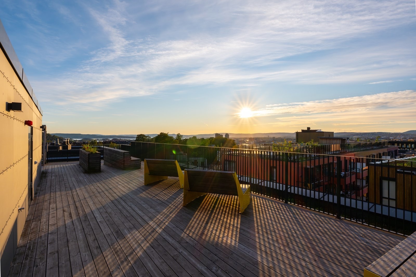 En plass som egner seg perfekt for å invitere venner en varm sommerdag. Galleribilde