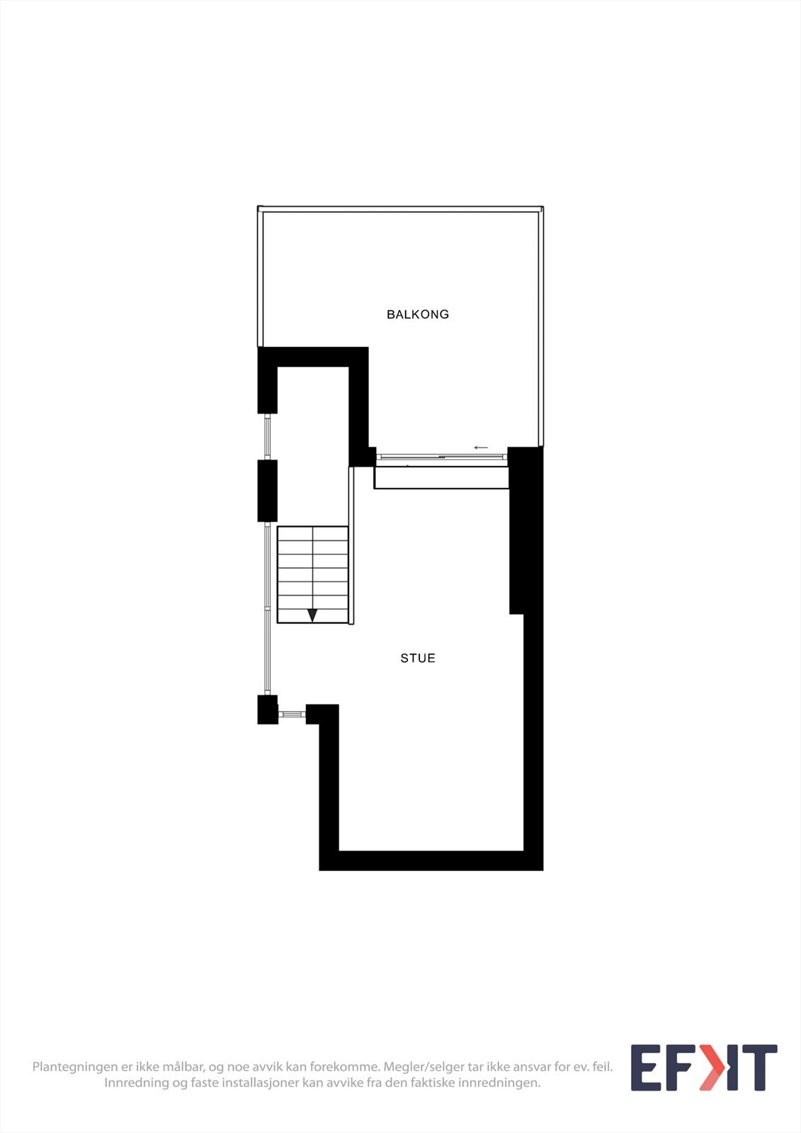Plantegning 4. etasje Galleribilde