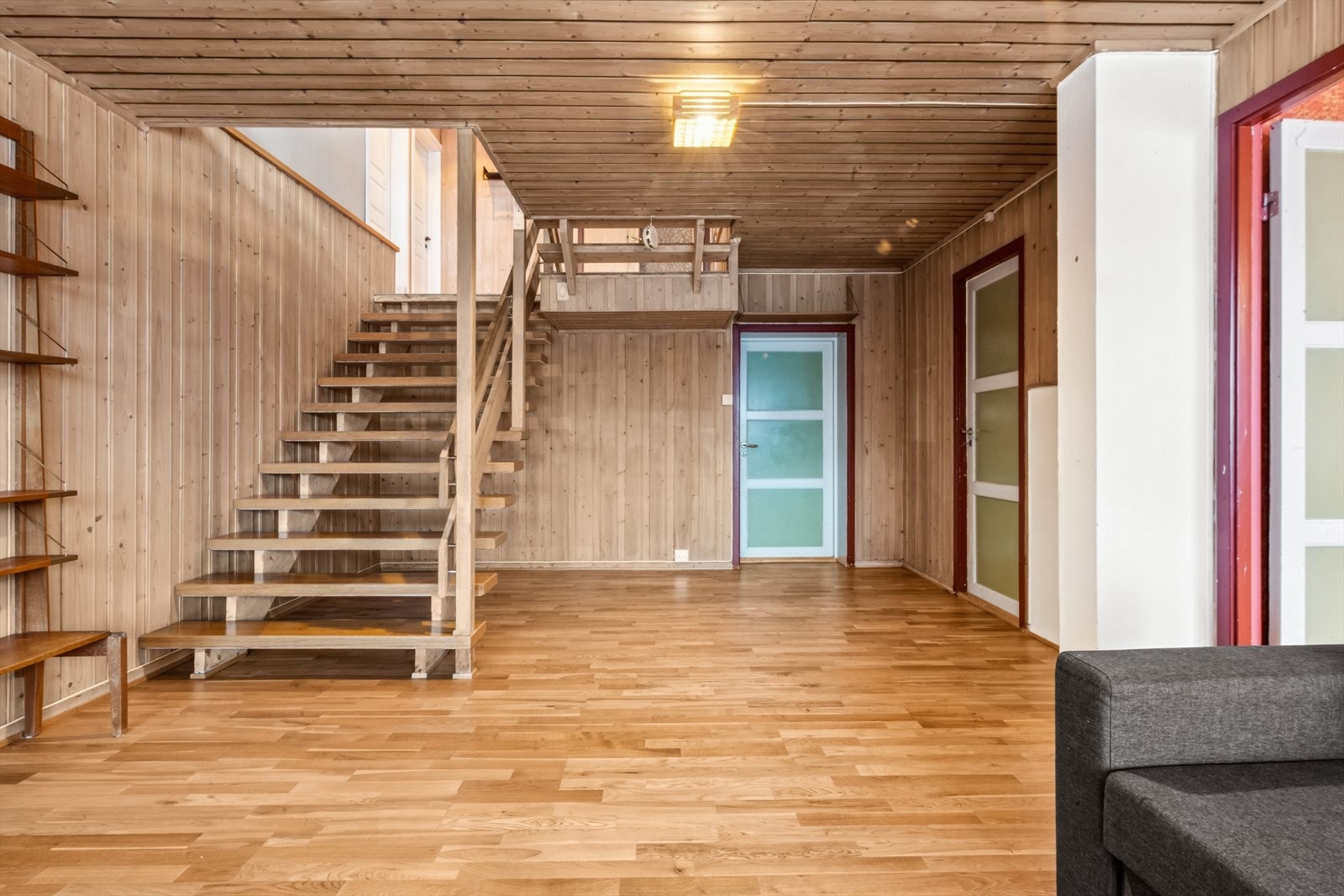 Herfra har du tilgang til soverom, boder og vaskerom. Galleribilde