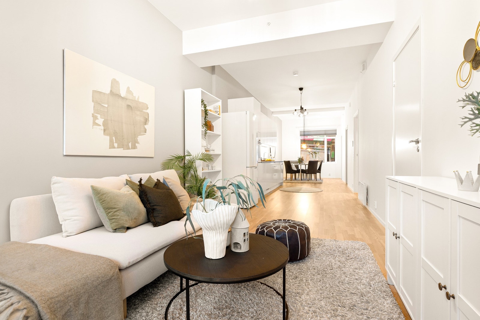 Balansert ventilasjon med varmegjenvinning sørger for et godt inneklima. Galleribilde