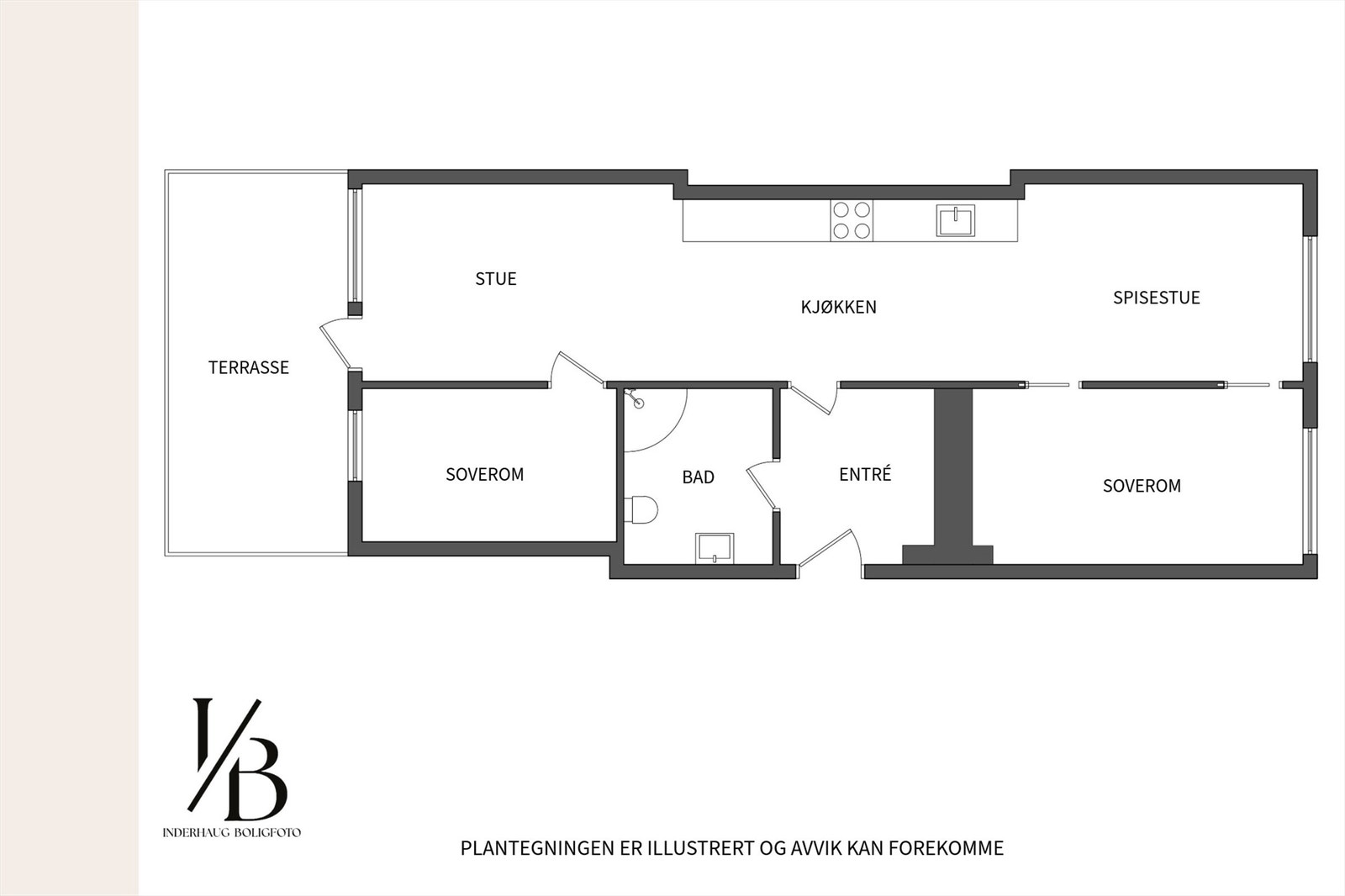 Plantegning. Galleribilde