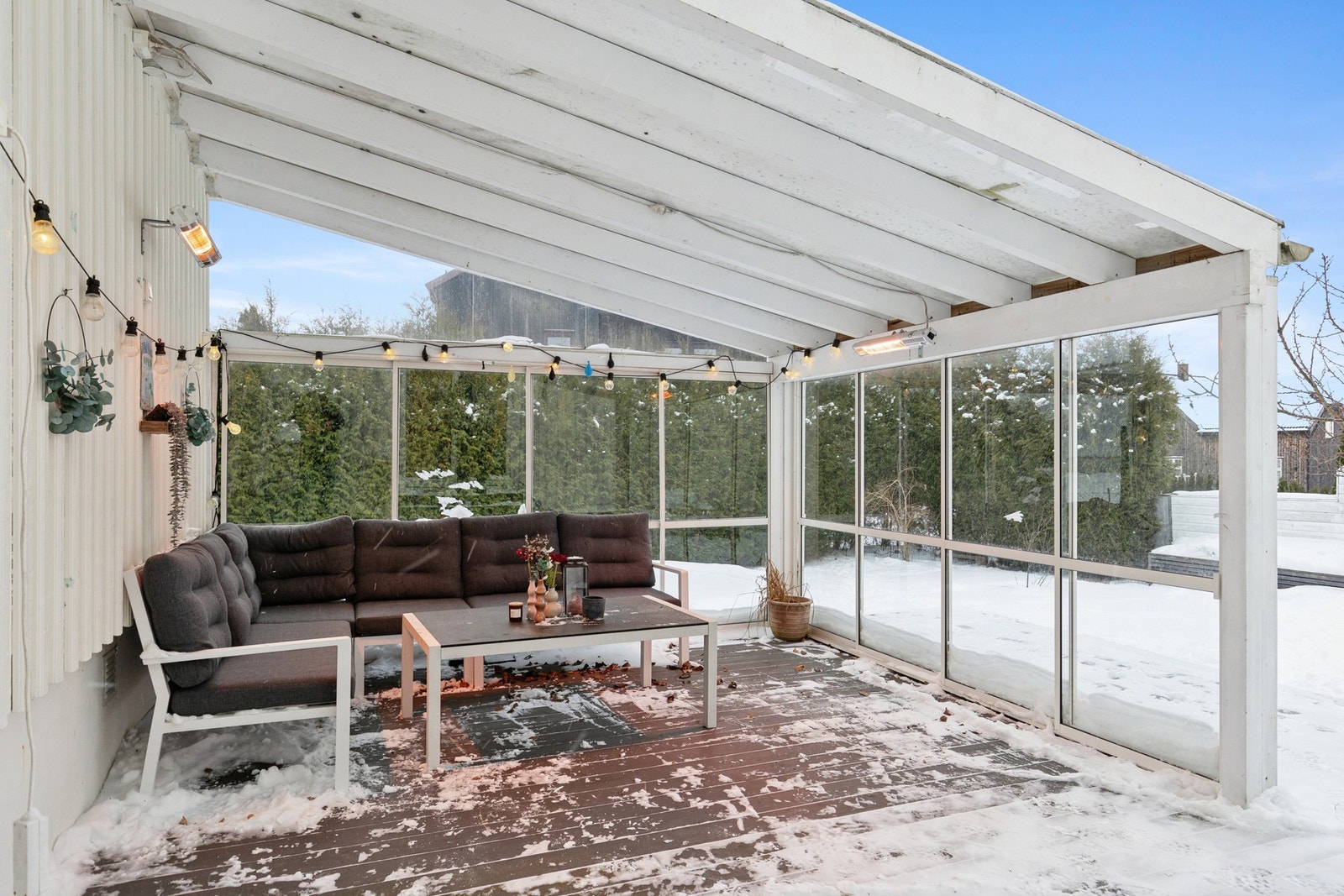 Det er fantastiske uteområder på eiendommen. Galleribilde