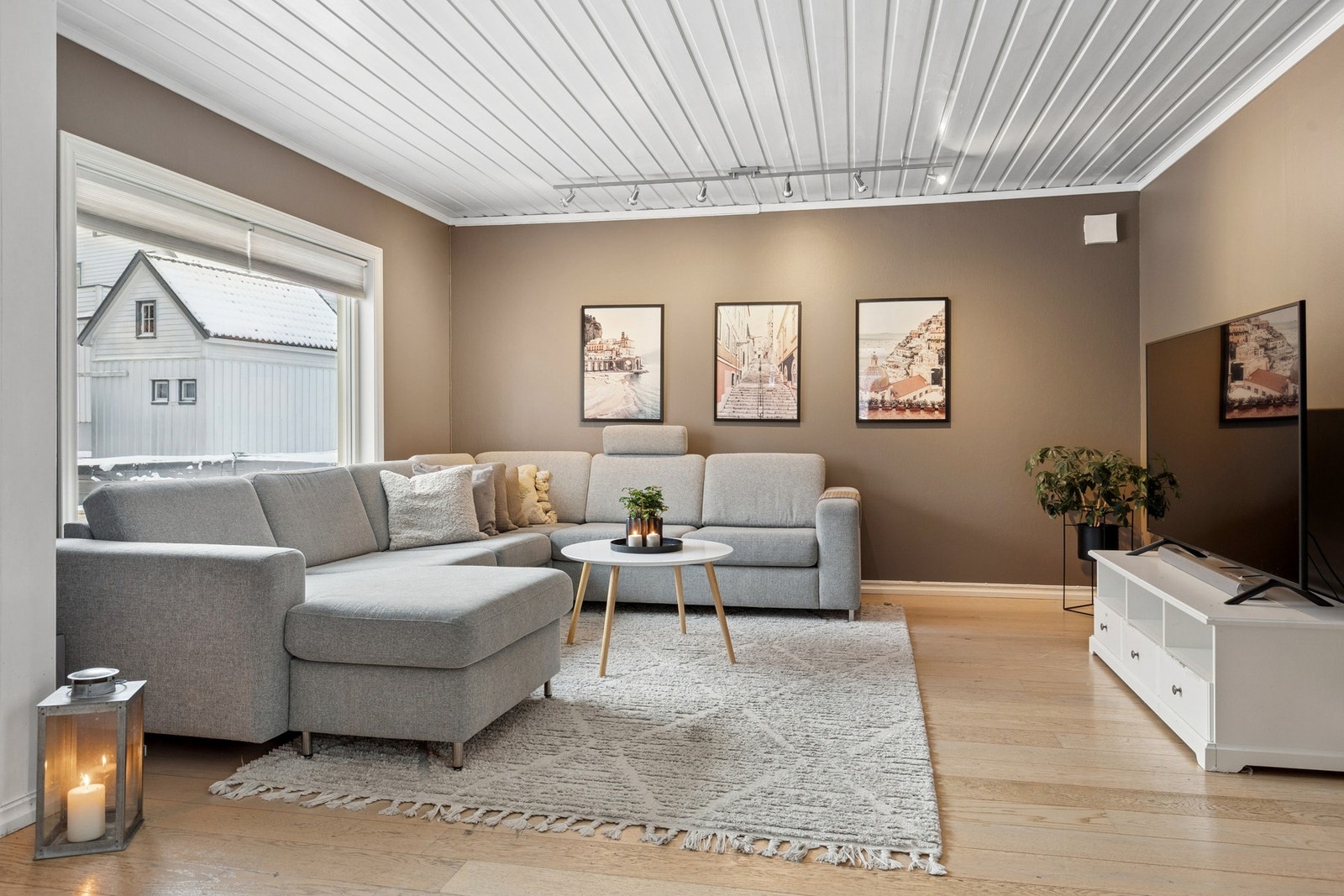 Tv- stue Galleribilde