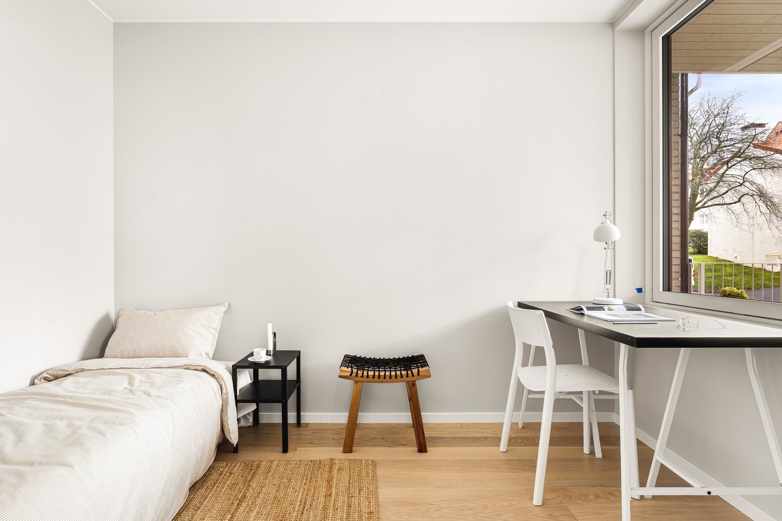 Soverom 2 passer perfekt som barnerom, kontor eller gjesterom. Galleribilde