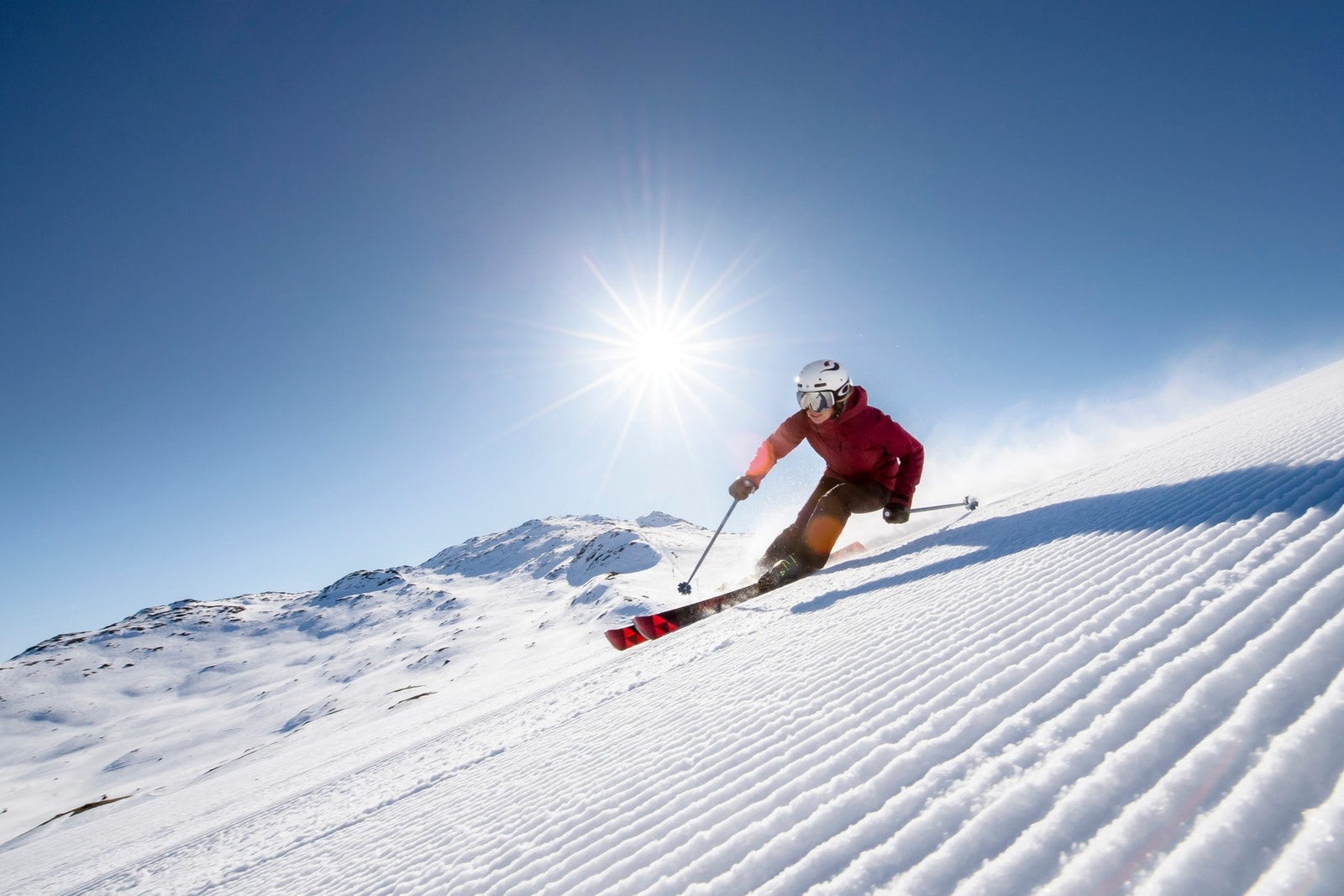 Ski direkte ut til Hemsedals flotte løypenett og mektige fjell. Foto Ola Matsson, SkiStar Hemsedal Galleribilde