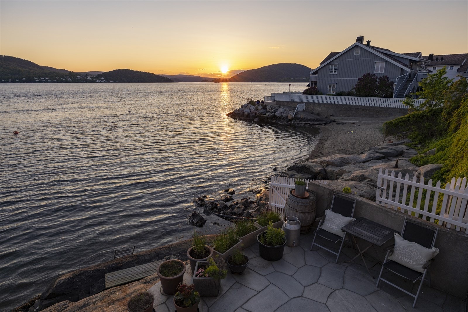 Kveldsbilde Galleribilde