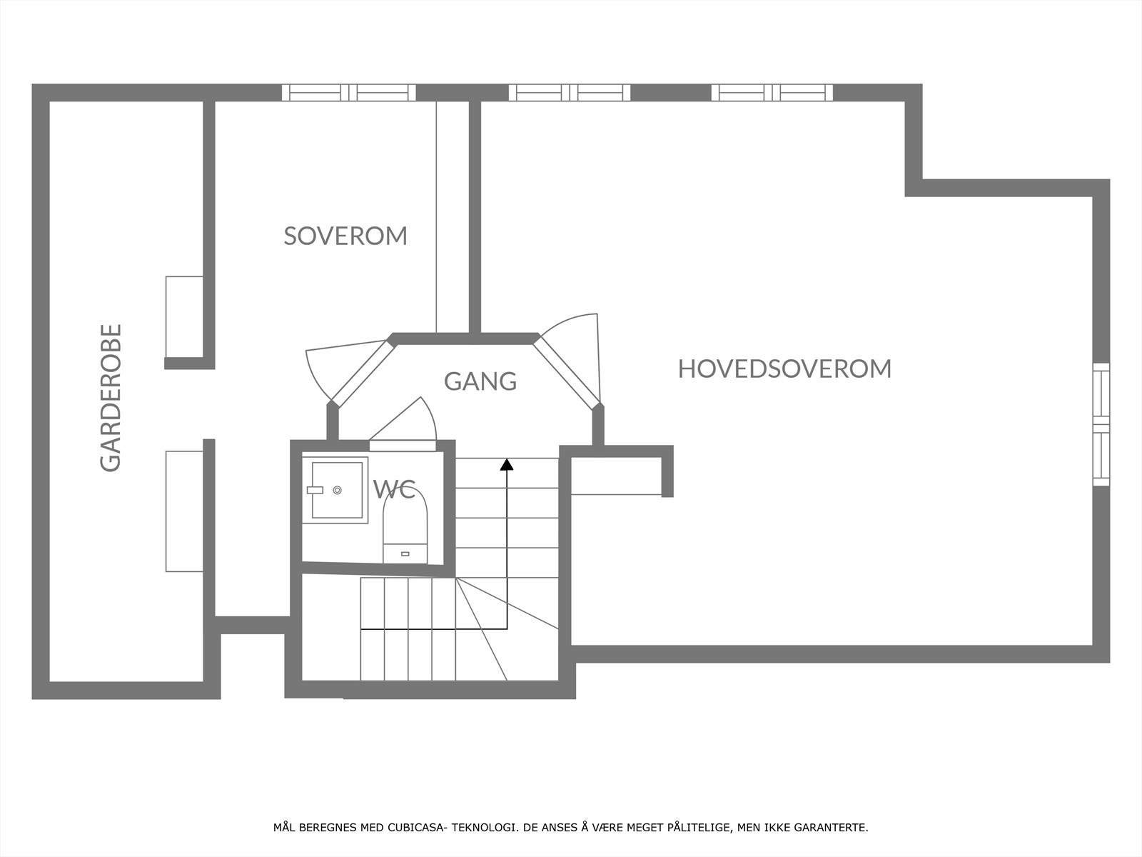 Plantegning 2. etasje. Galleribilde