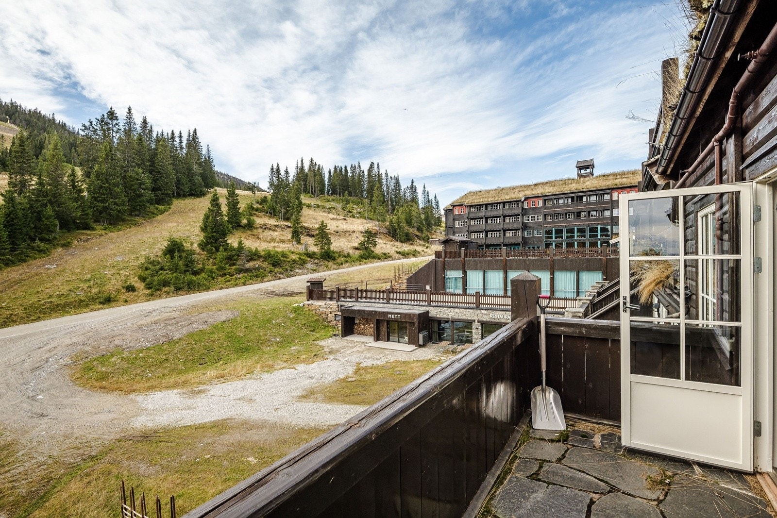 Det er også god plass til utemøbler. Galleribilde