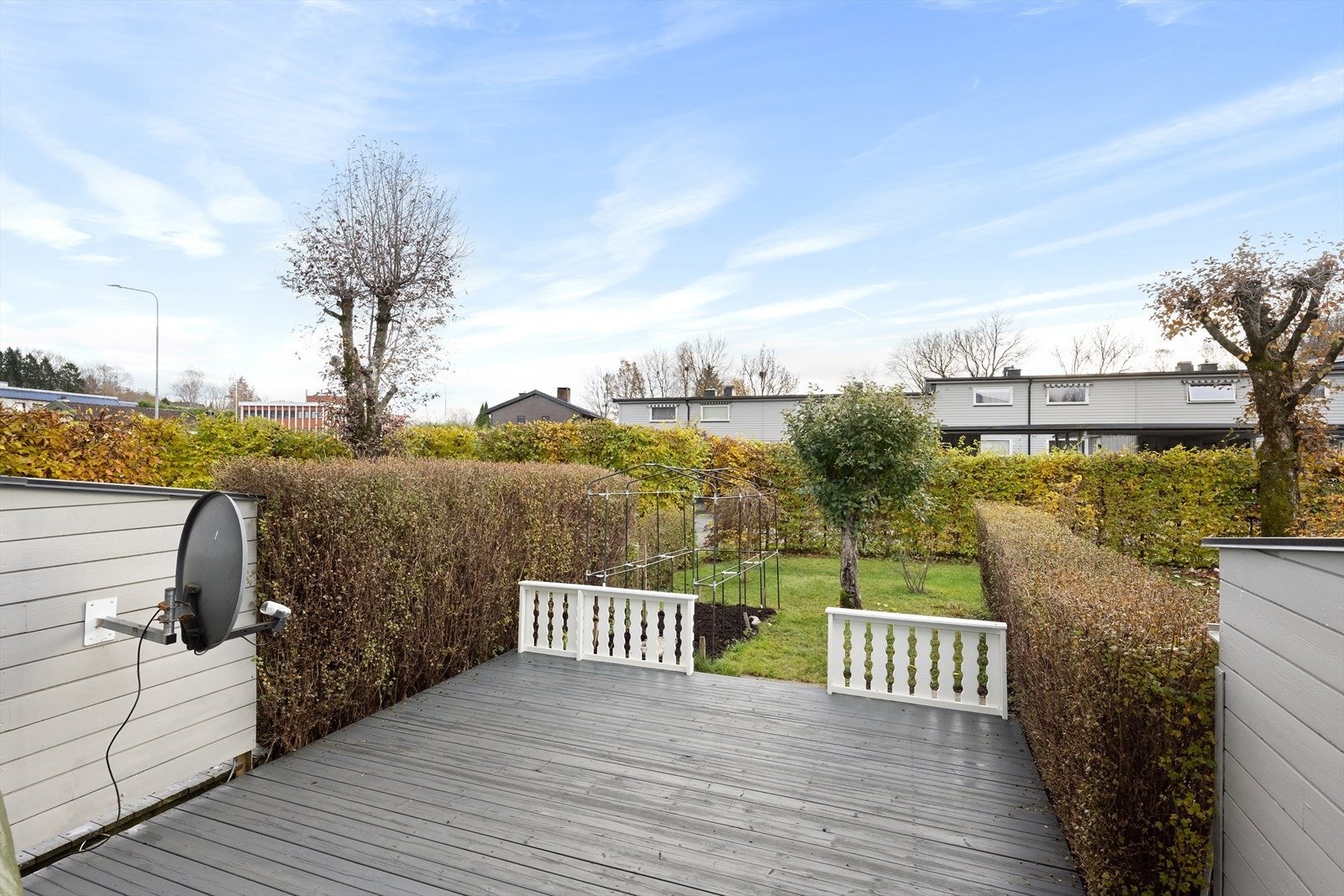 Flott og barnevennlig uteplass Galleribilde