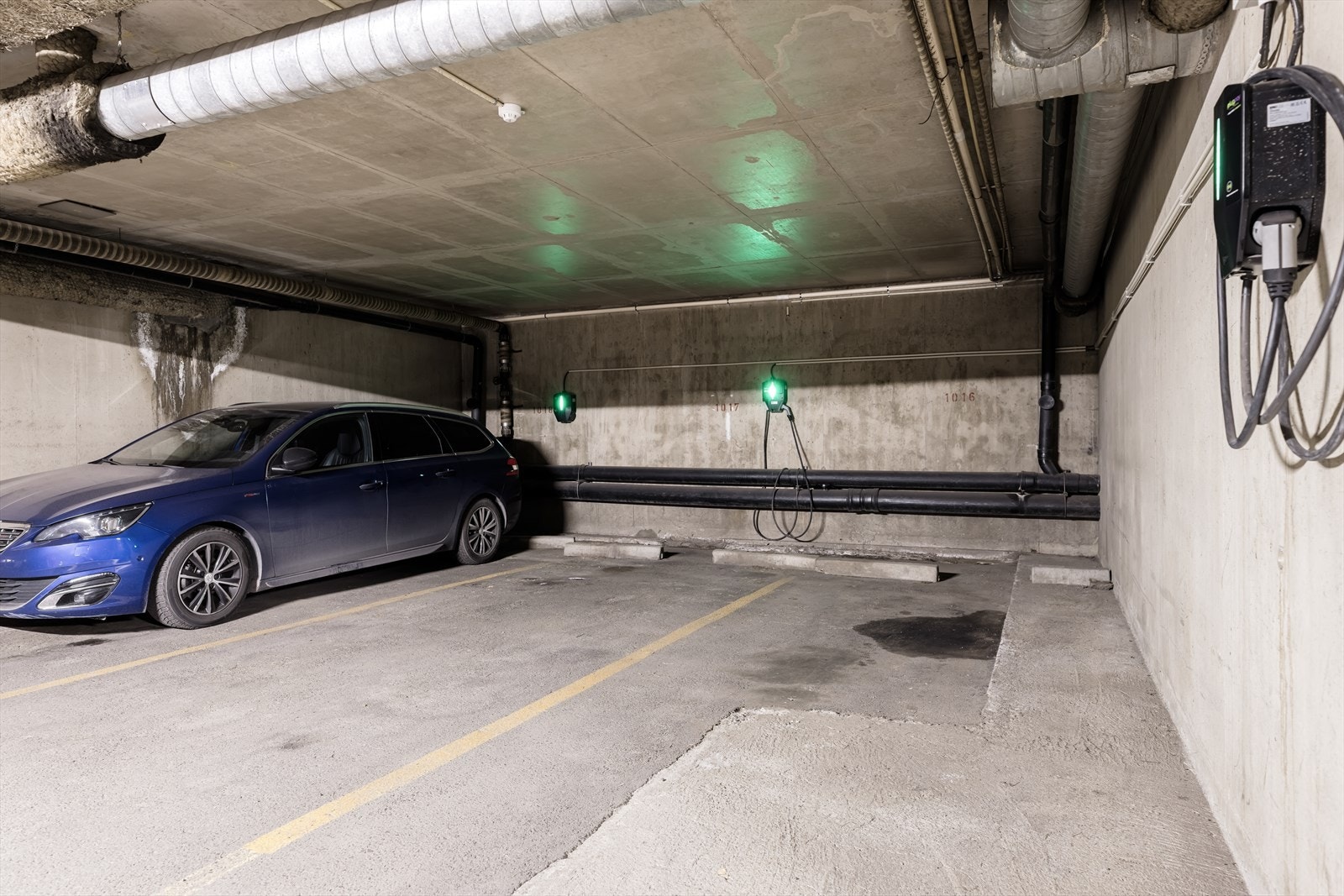 Fast garasjeplass i felles anlegg med ladeboks installert Galleribilde