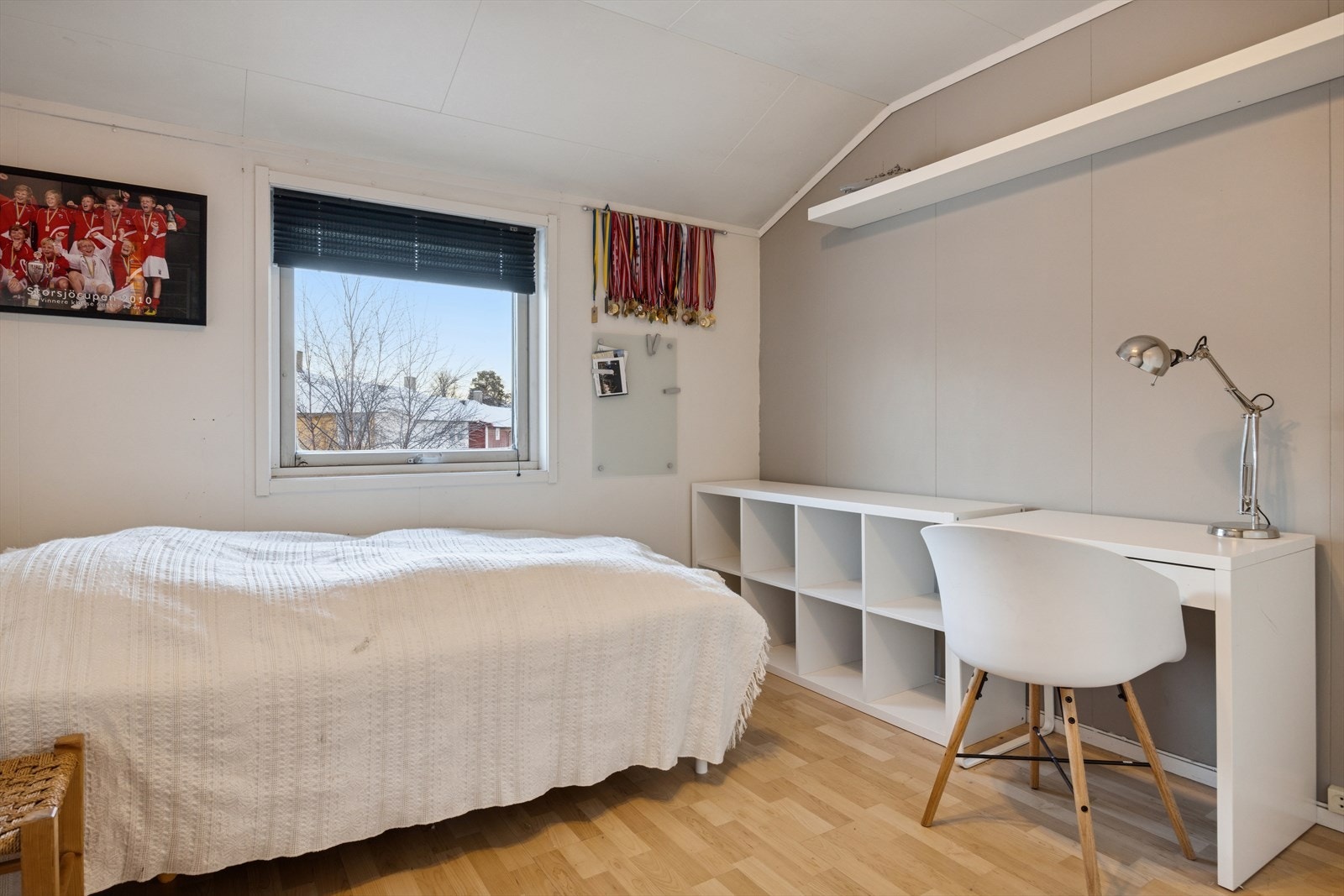 Det siste soverommet er på 10,8m². Galleribilde