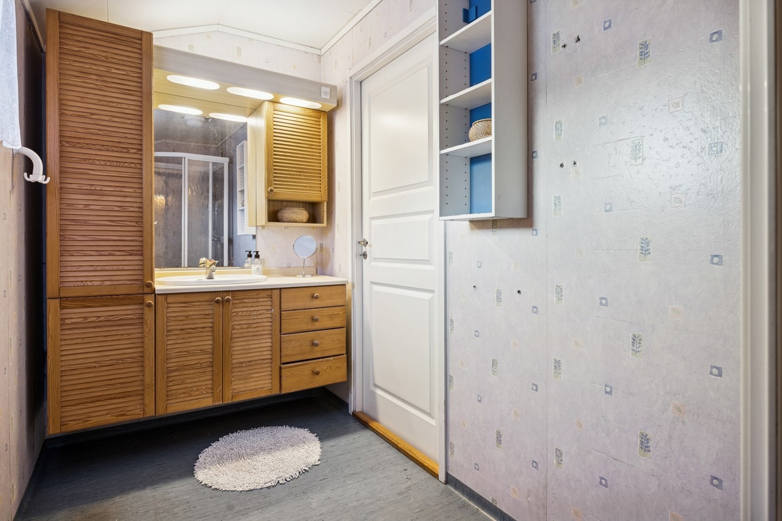 Baderommet er på 5,4m². Galleribilde