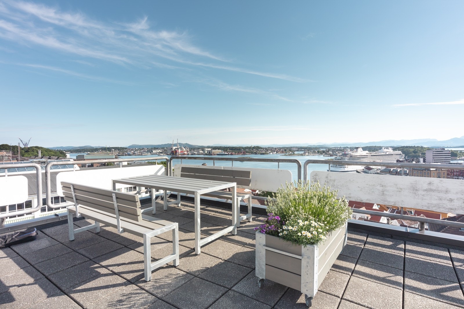 Felles takterrasse Galleribilde