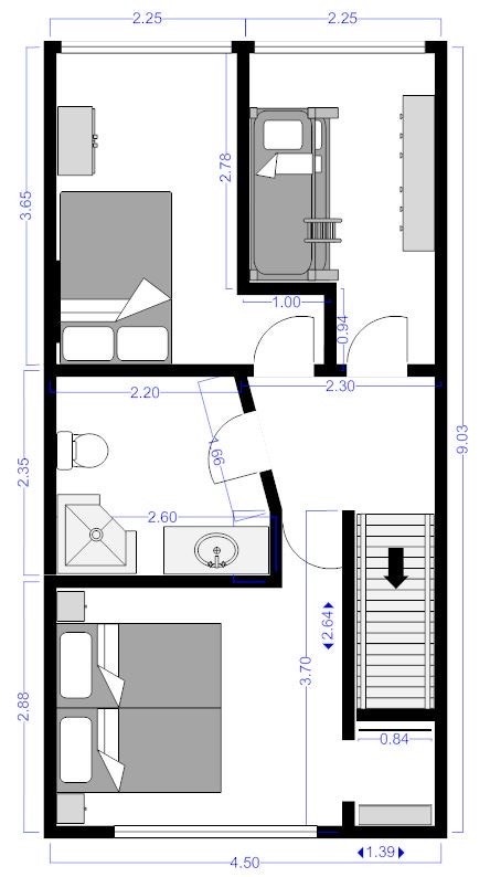 plantegning 2. etg. Galleribilde
