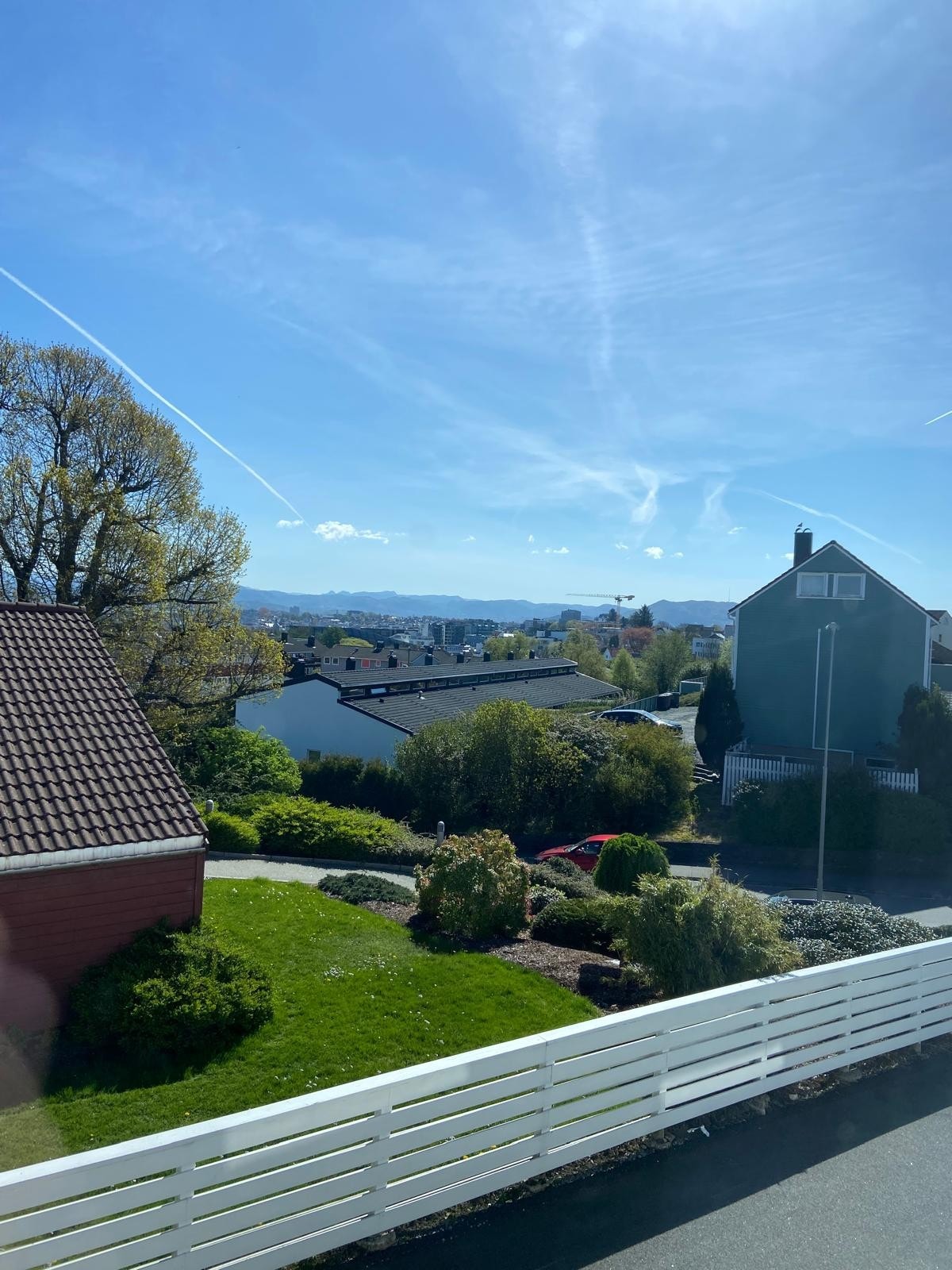 Utsikt fra hovedsoverom Galleribilde