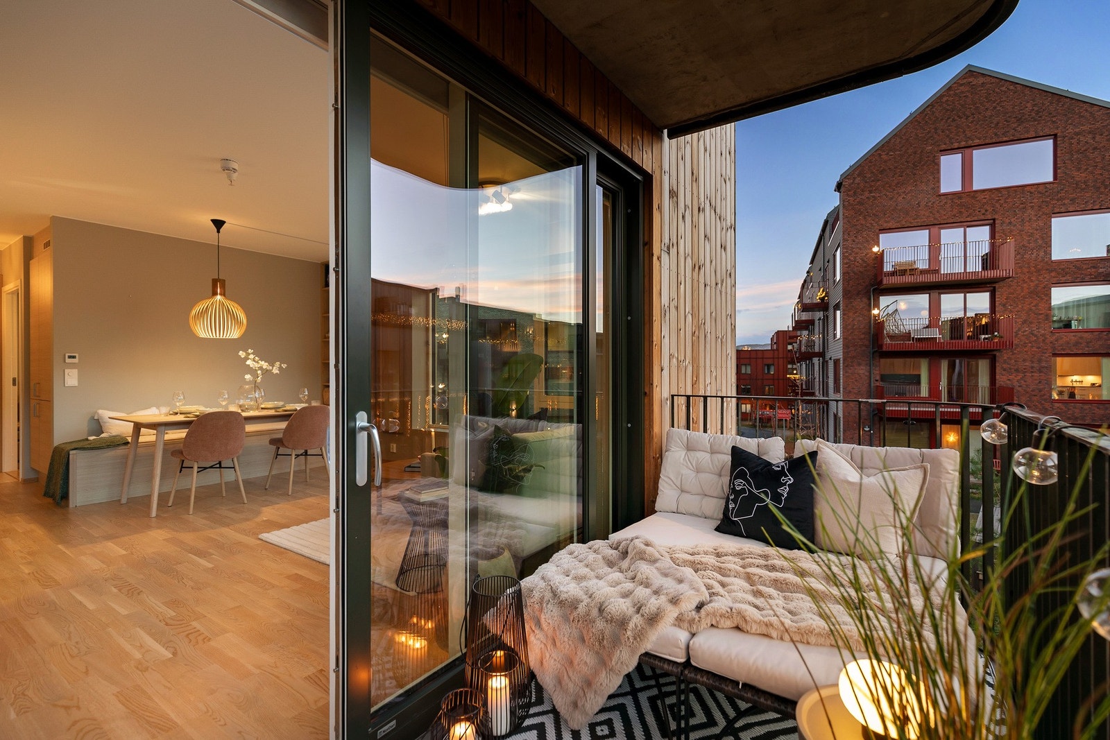 Nyt godværsdagene i Lade Alle 156 på din private balkong! Galleribilde